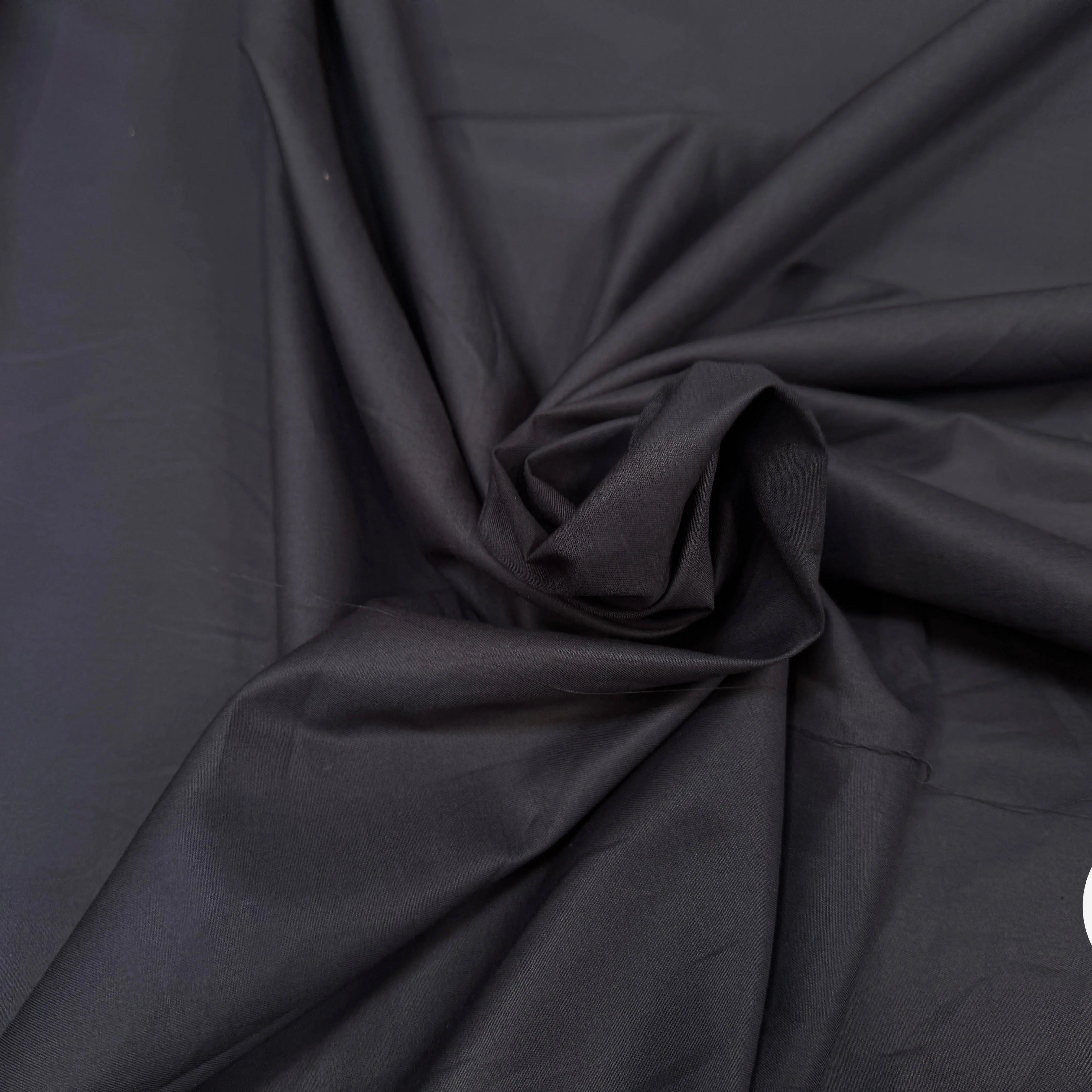 PERCALE DE COTON BLEU MARINE - My Little Coupon