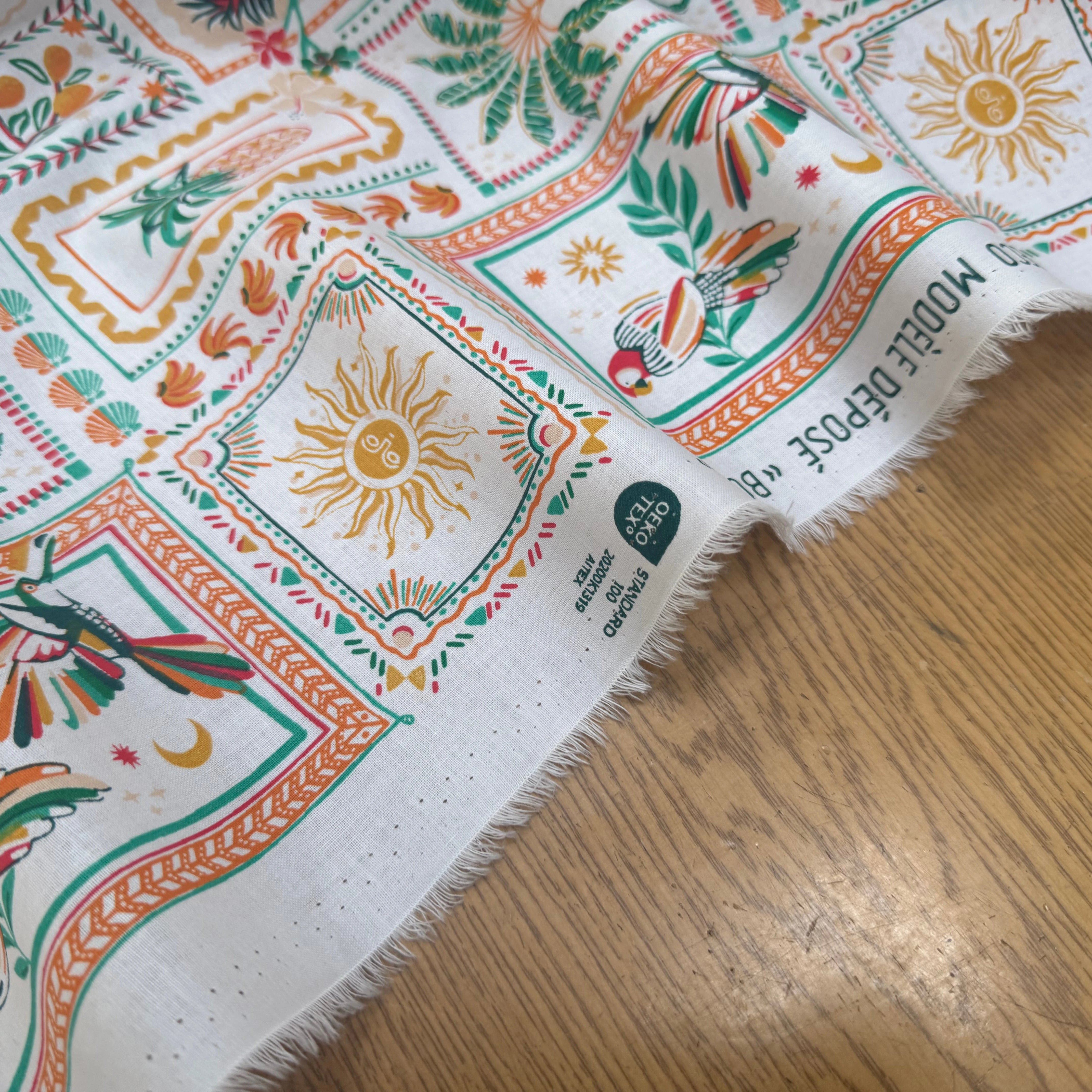 PERCALE DE COTON BOMDIA BLANC 150 CM - My Little Coupon