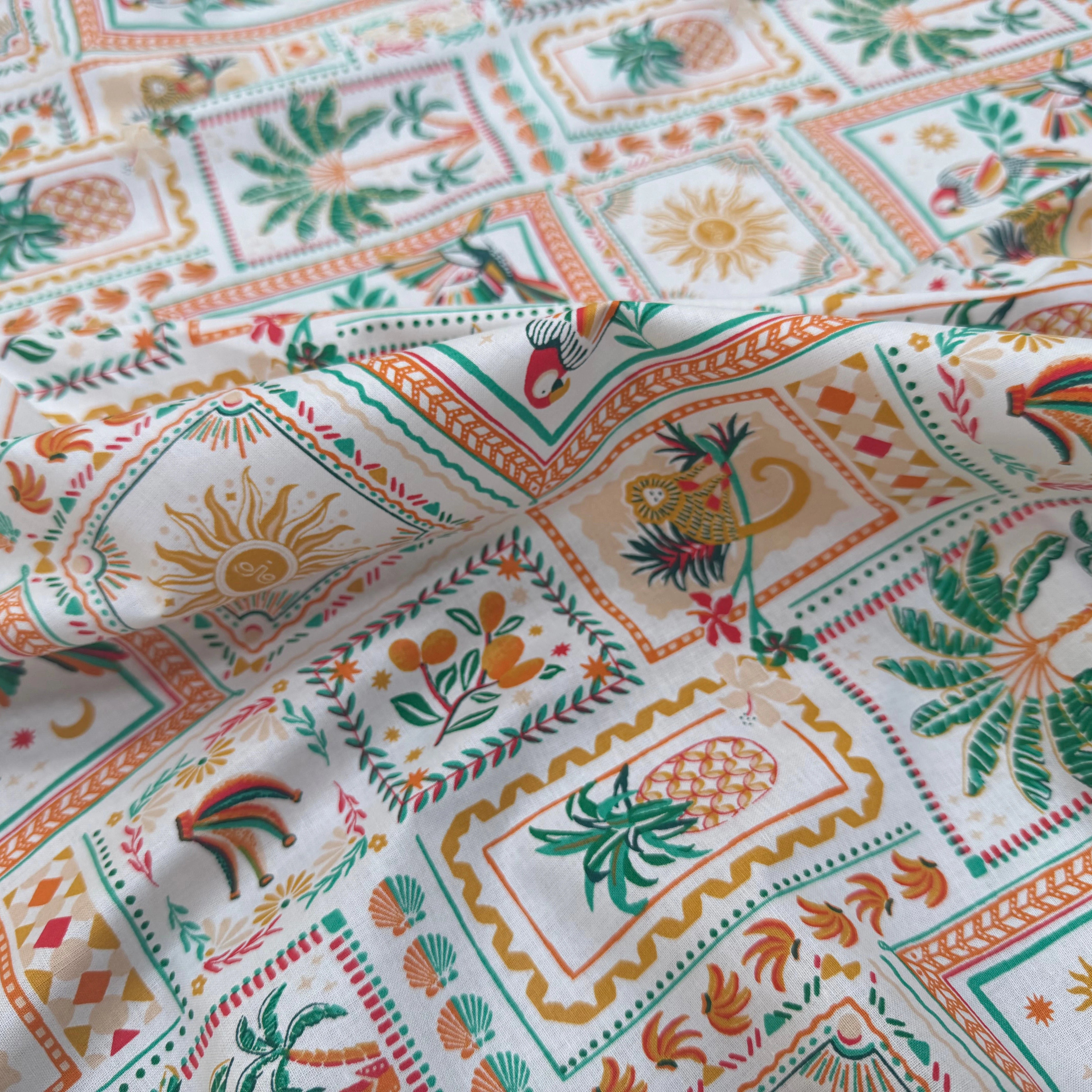 PERCALE DE COTON BOMDIA BLANC 150 CM - My Little Coupon