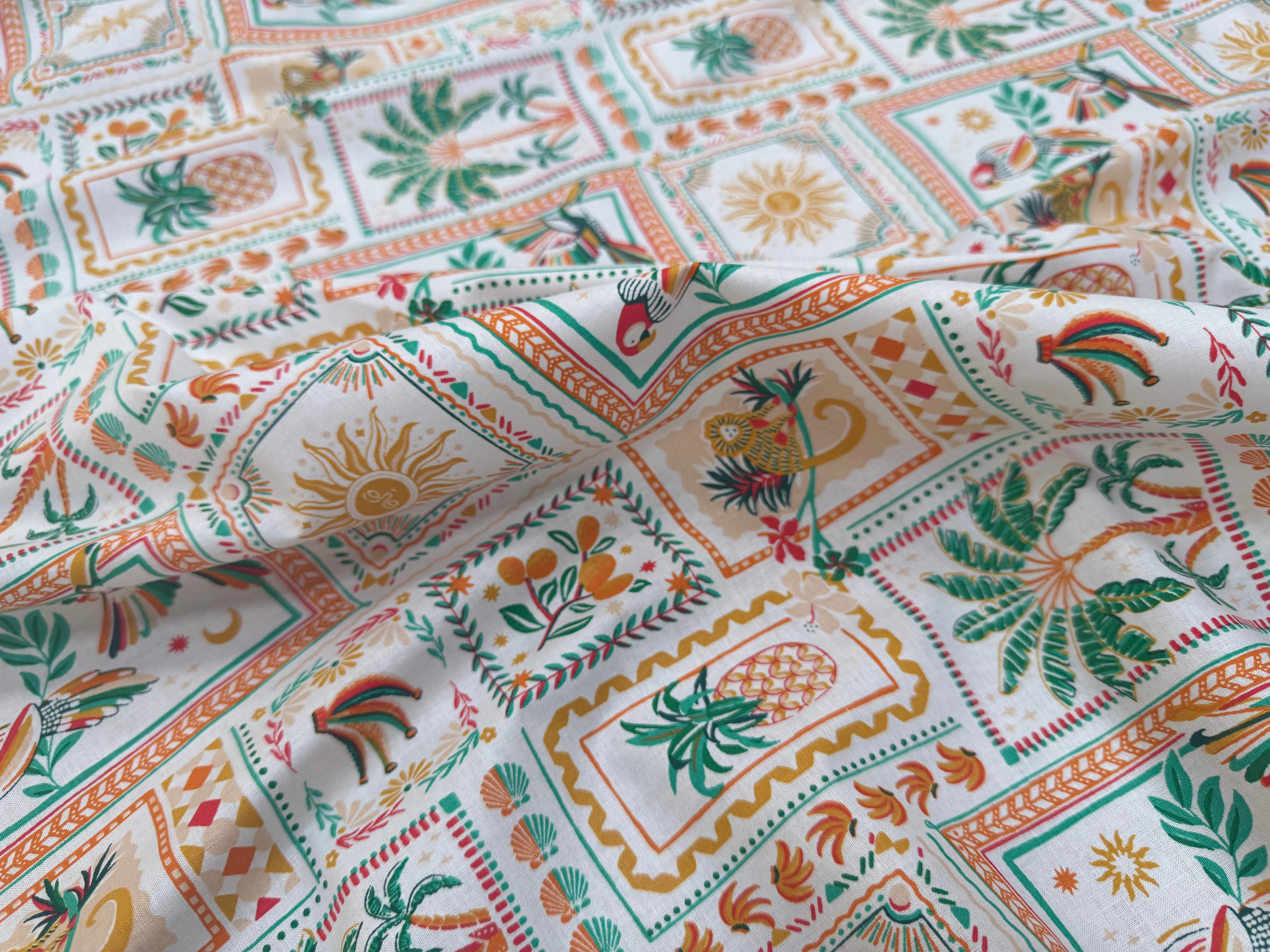 PERCALE DE COTON BOMDIA BLANC 150 CM - My Little Coupon