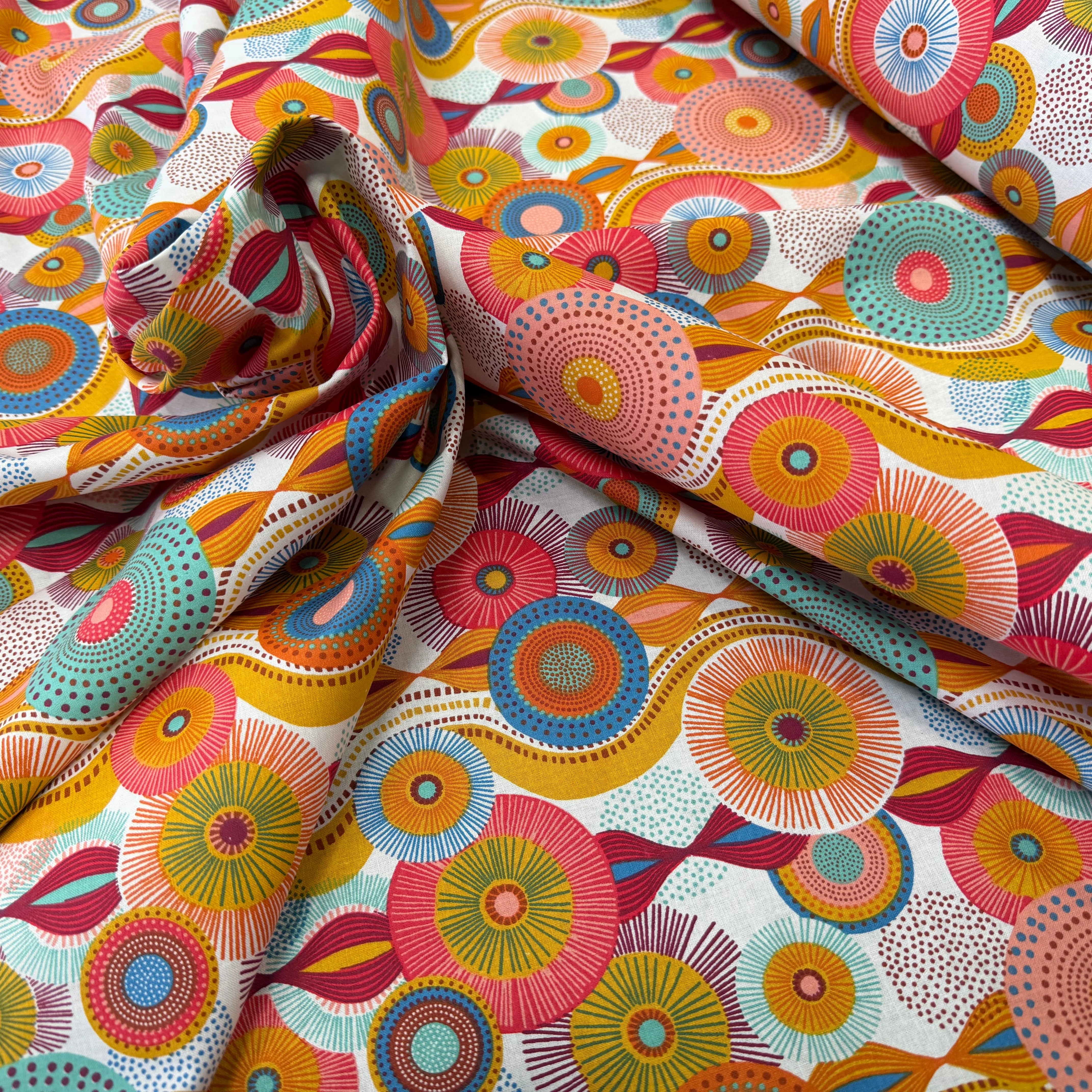 PERCALE DE COTON BOUBI BLANC 150 CM - My Little Coupon