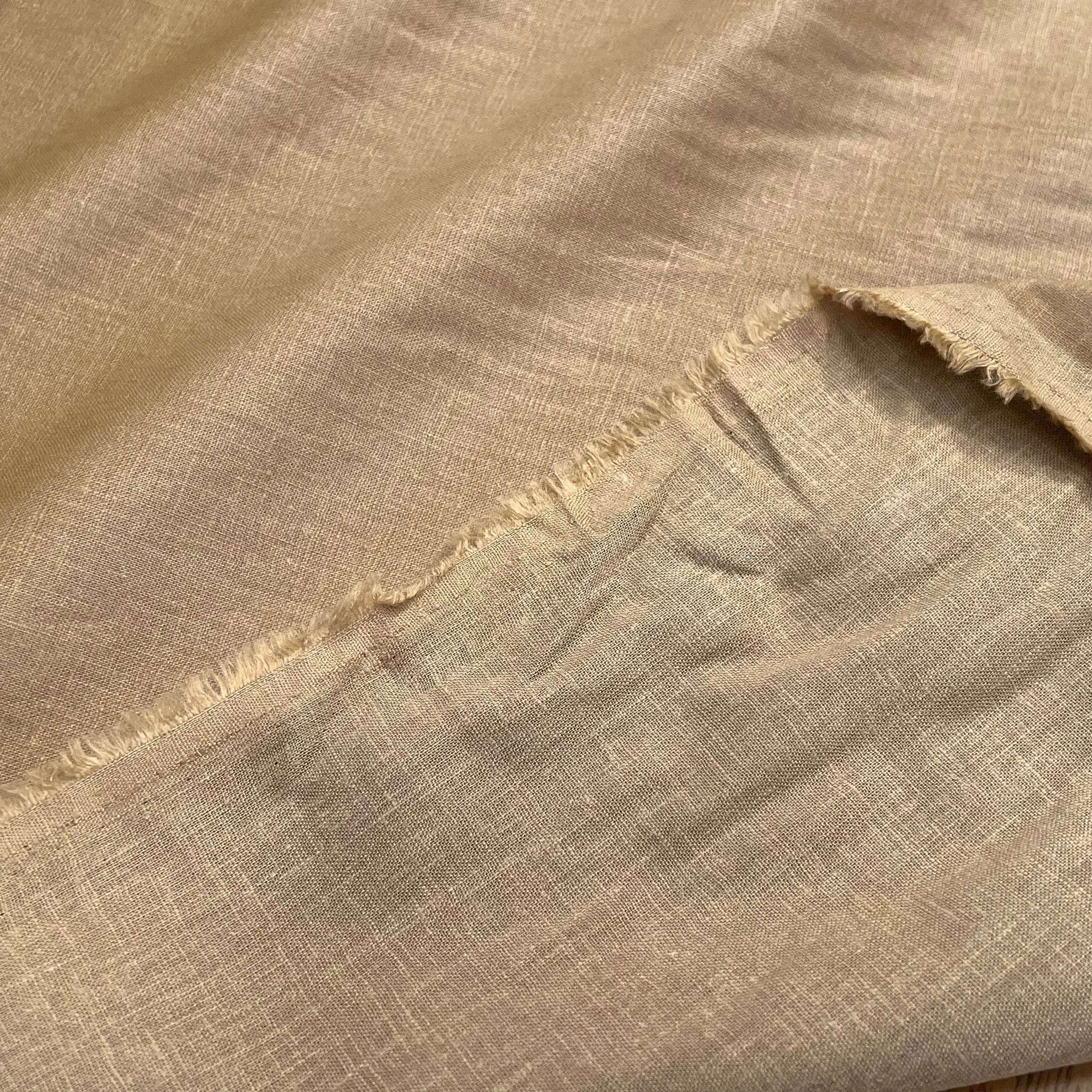 PERCALE DE COTON CHINTZÉ BEIGE - My Little Coupon