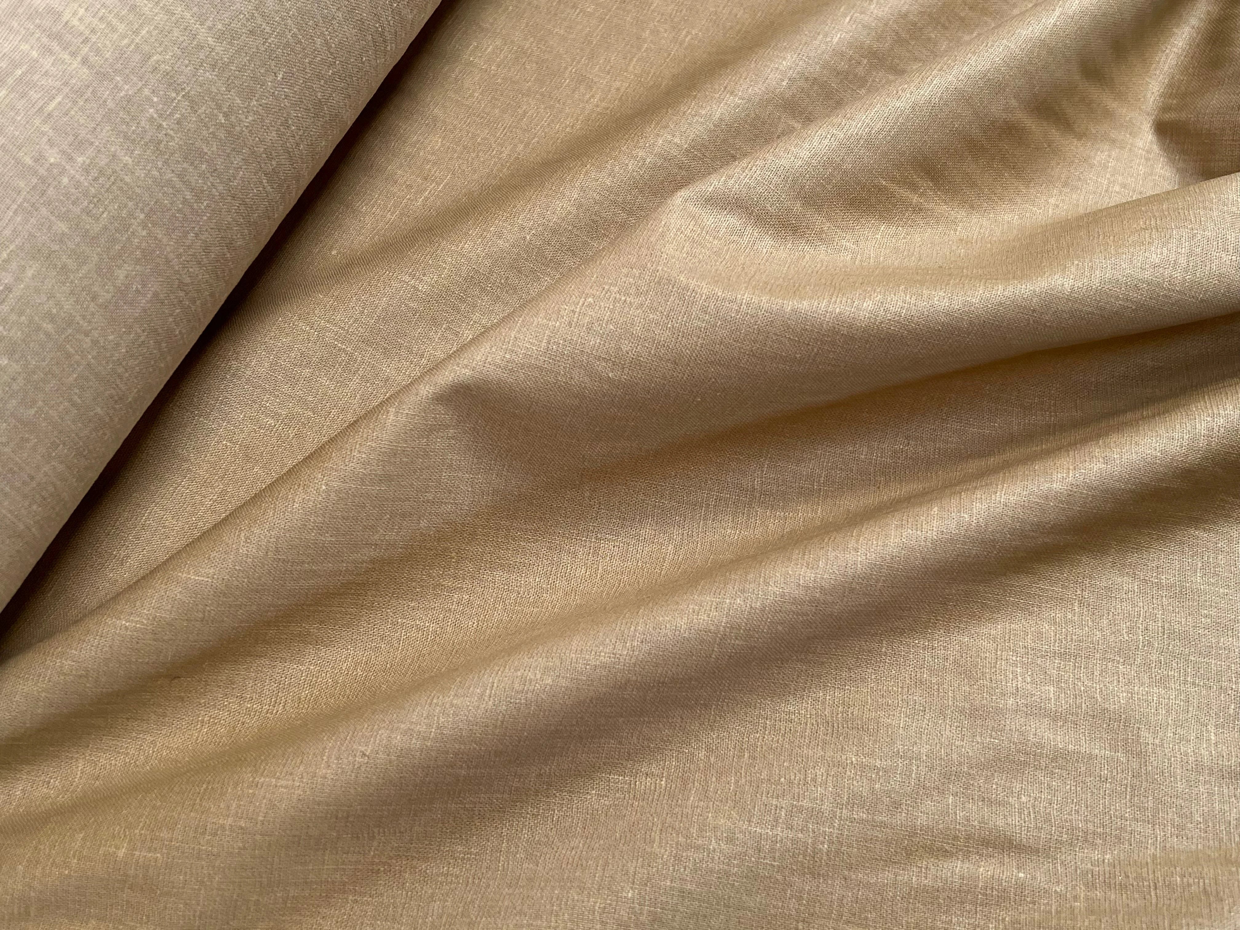 PERCALE DE COTON CHINTZÉ BEIGE - My Little Coupon