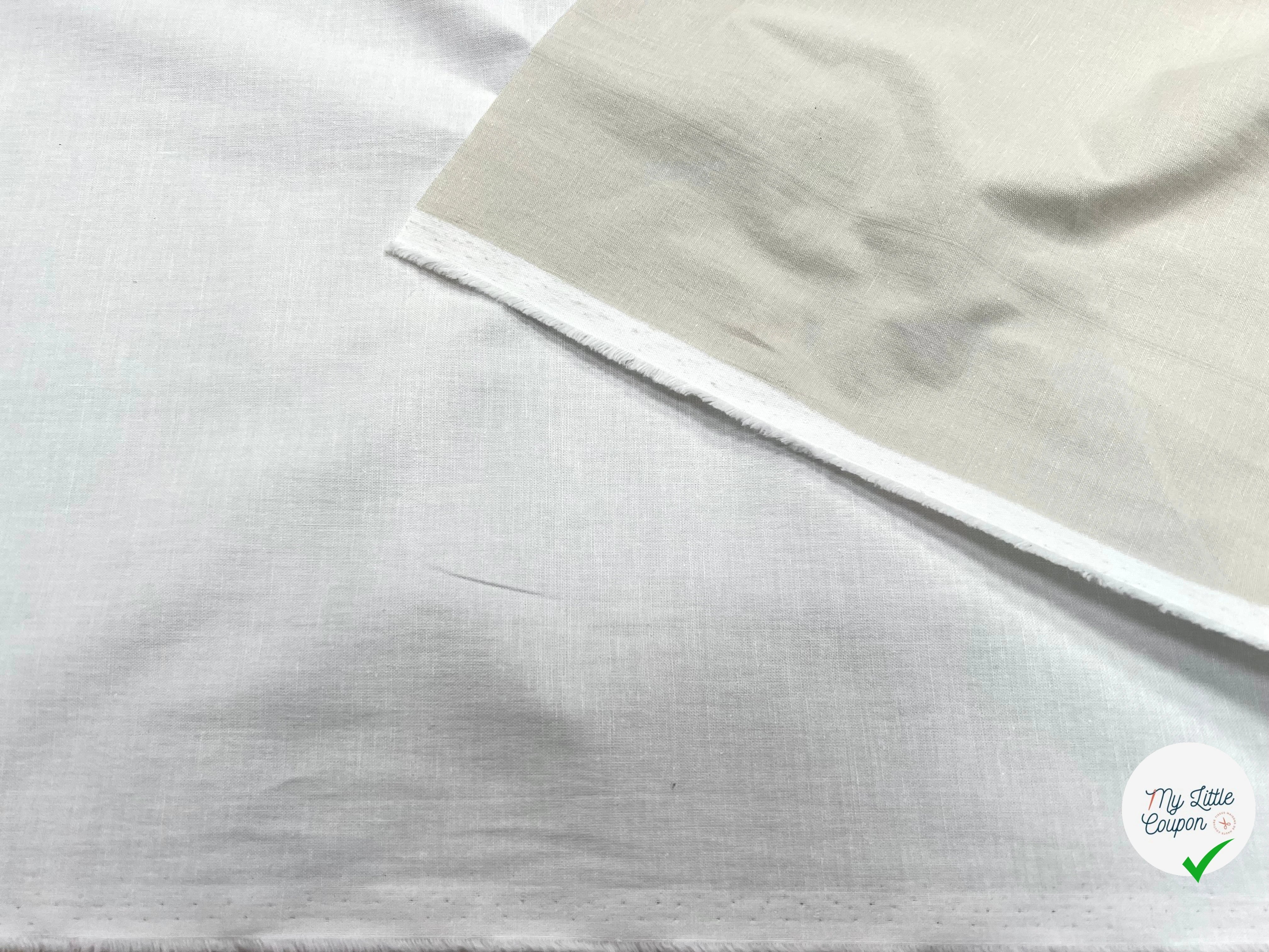 PERCALE DE COTON CHINTZÉ SNOW - My Little Coupon