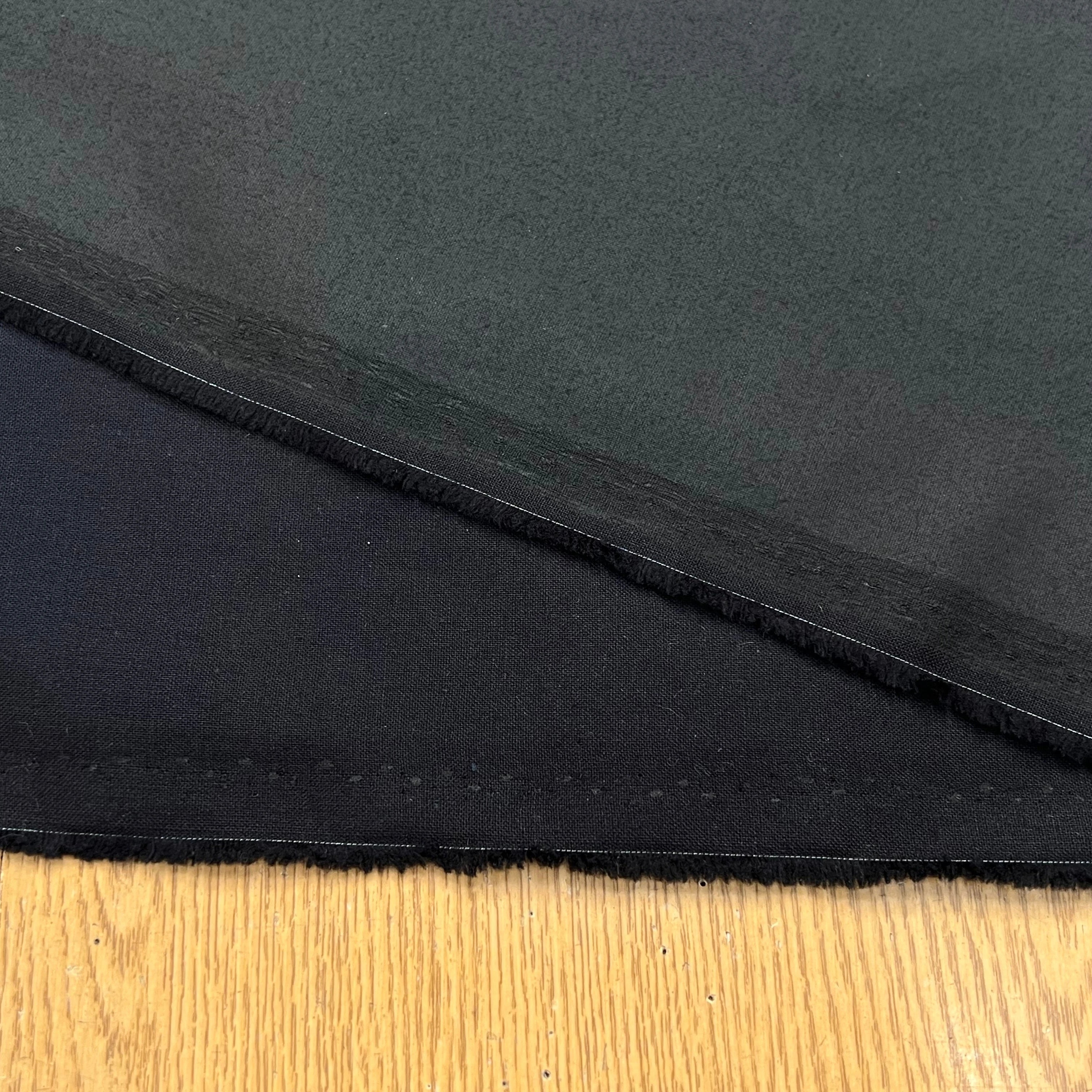 PERCALE DE COTON CHINTZÉ VILNIUS NOIR - My Little Coupon