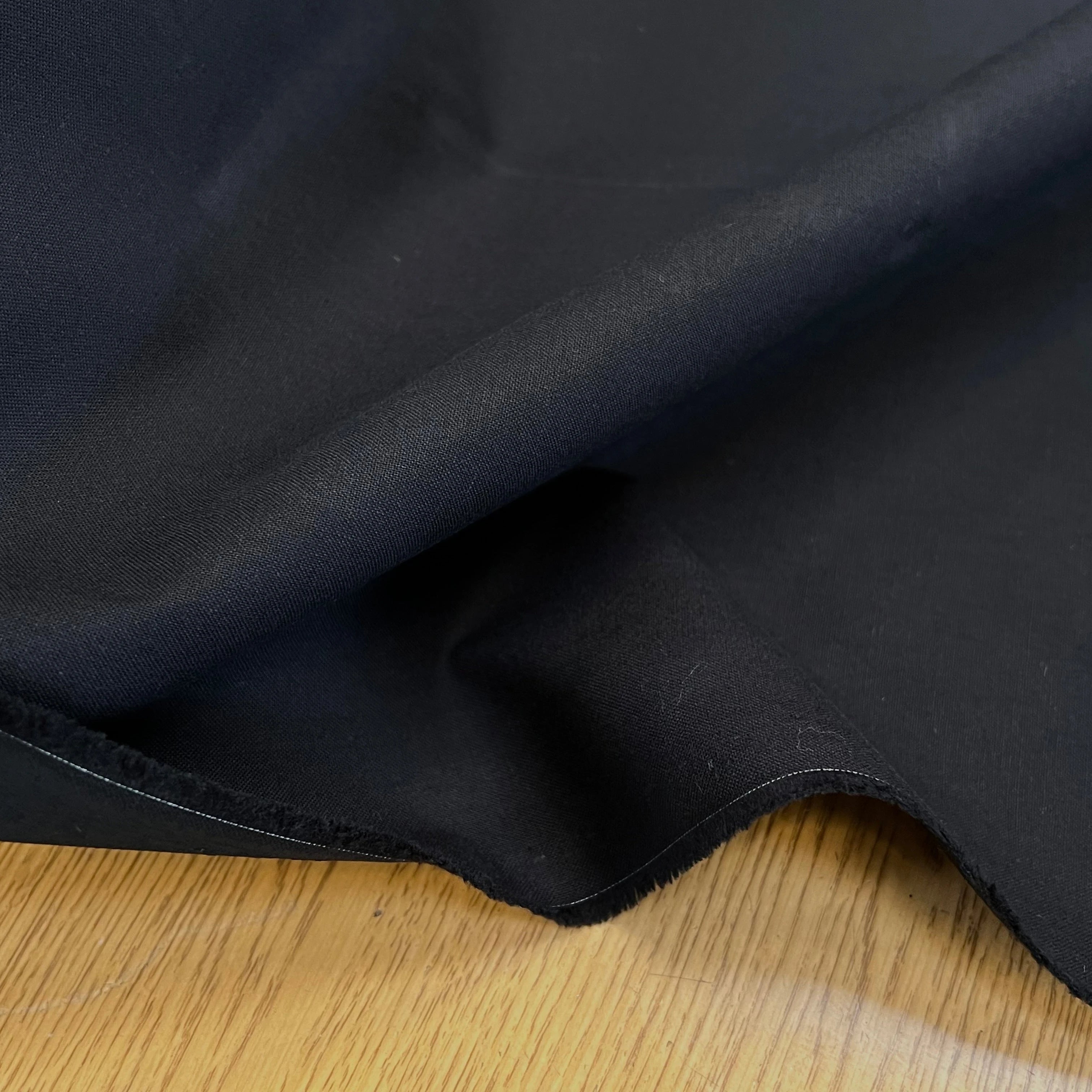 PERCALE DE COTON CHINTZÉ VILNIUS NOIR - My Little Coupon