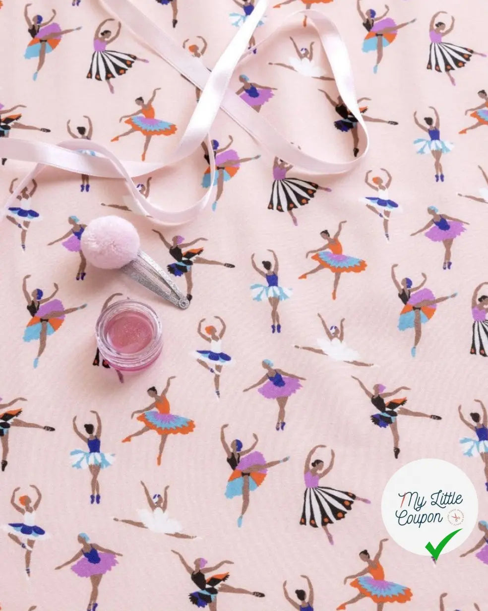 PERCALE DE COTON DANSEUSE NUDE - My Little Coupon