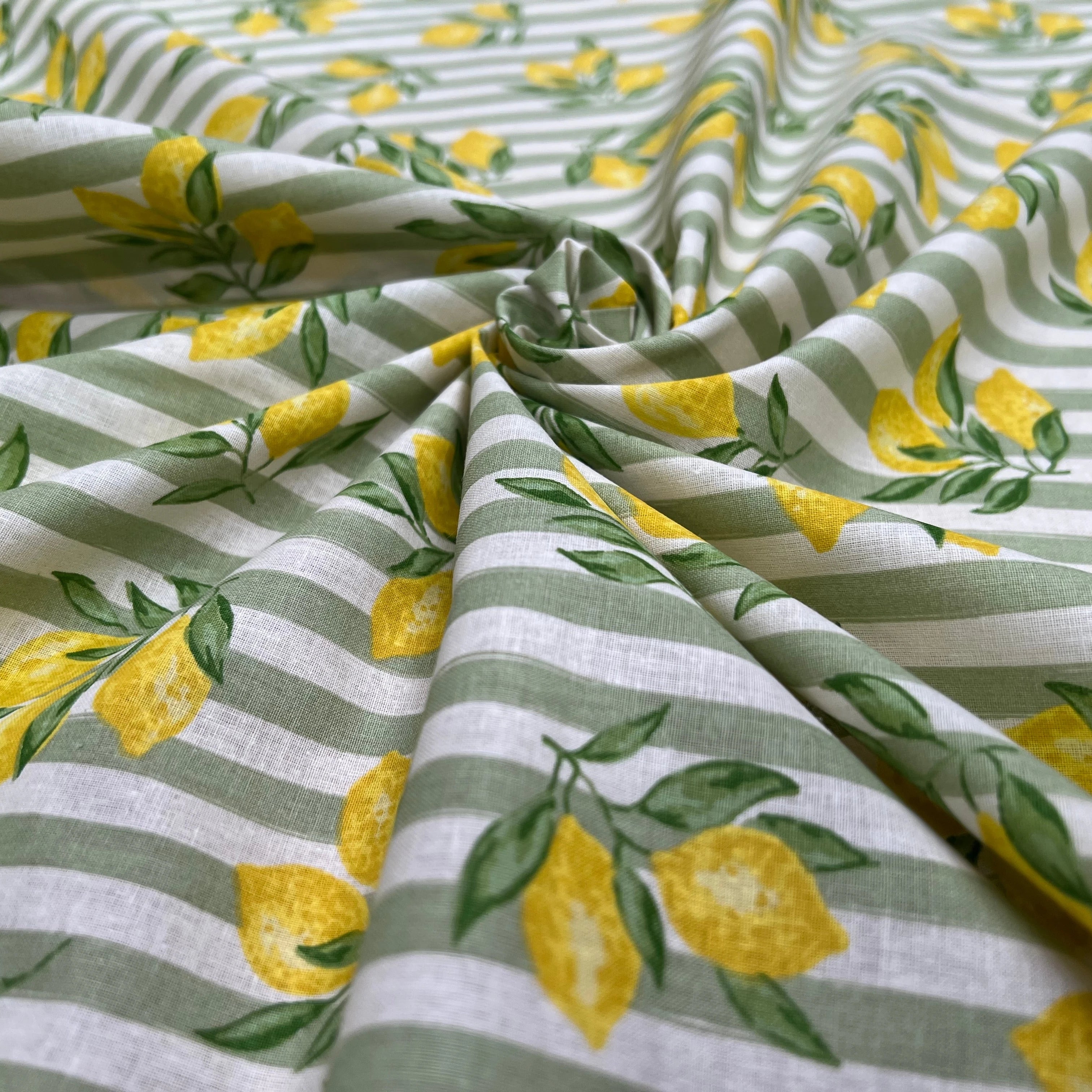 PERCALE DE COTON ETNA AMANDE 150 CM - My Little Coupon