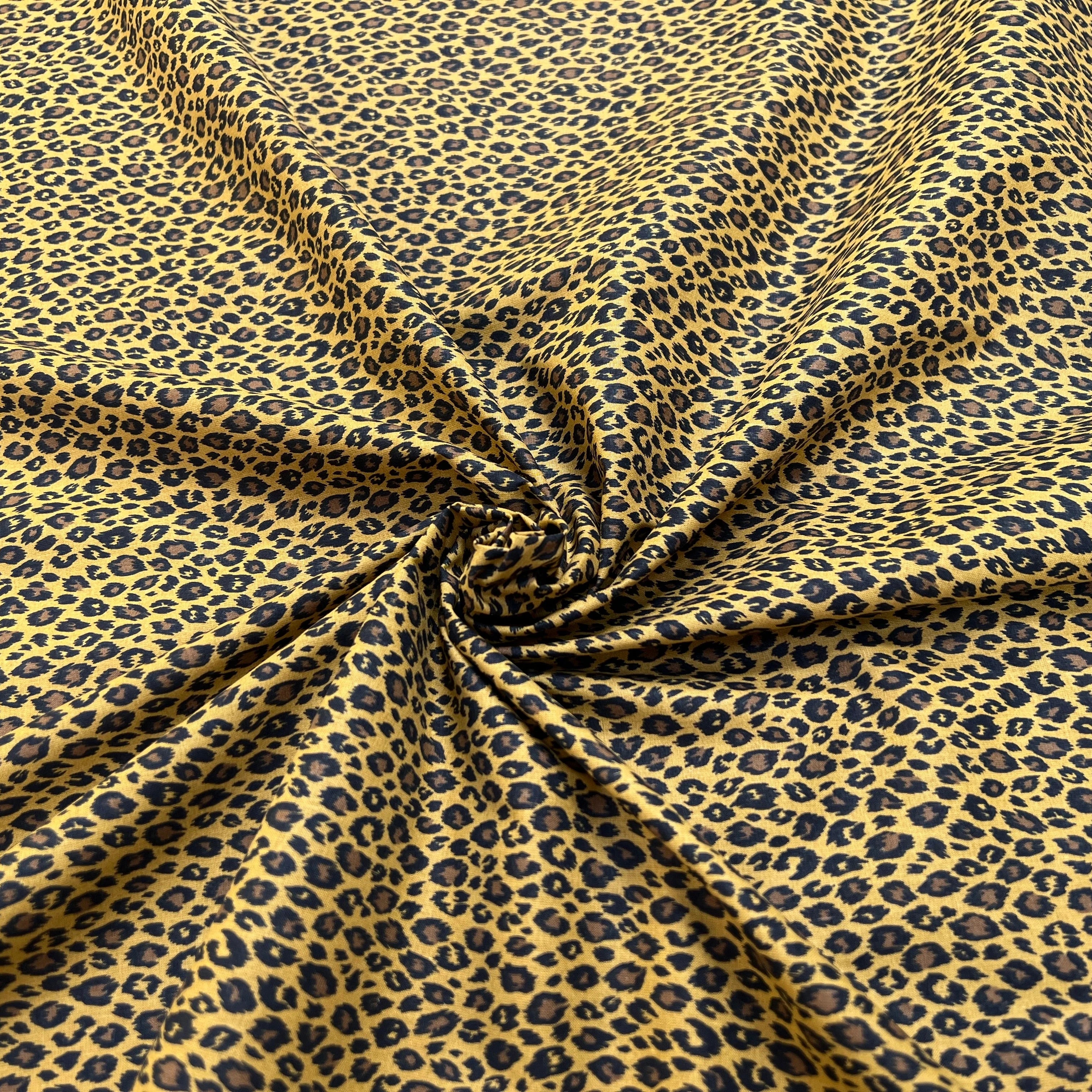 PERCALE DE COTON FAUVE SAVANE 02 150 CM - My Little Coupon