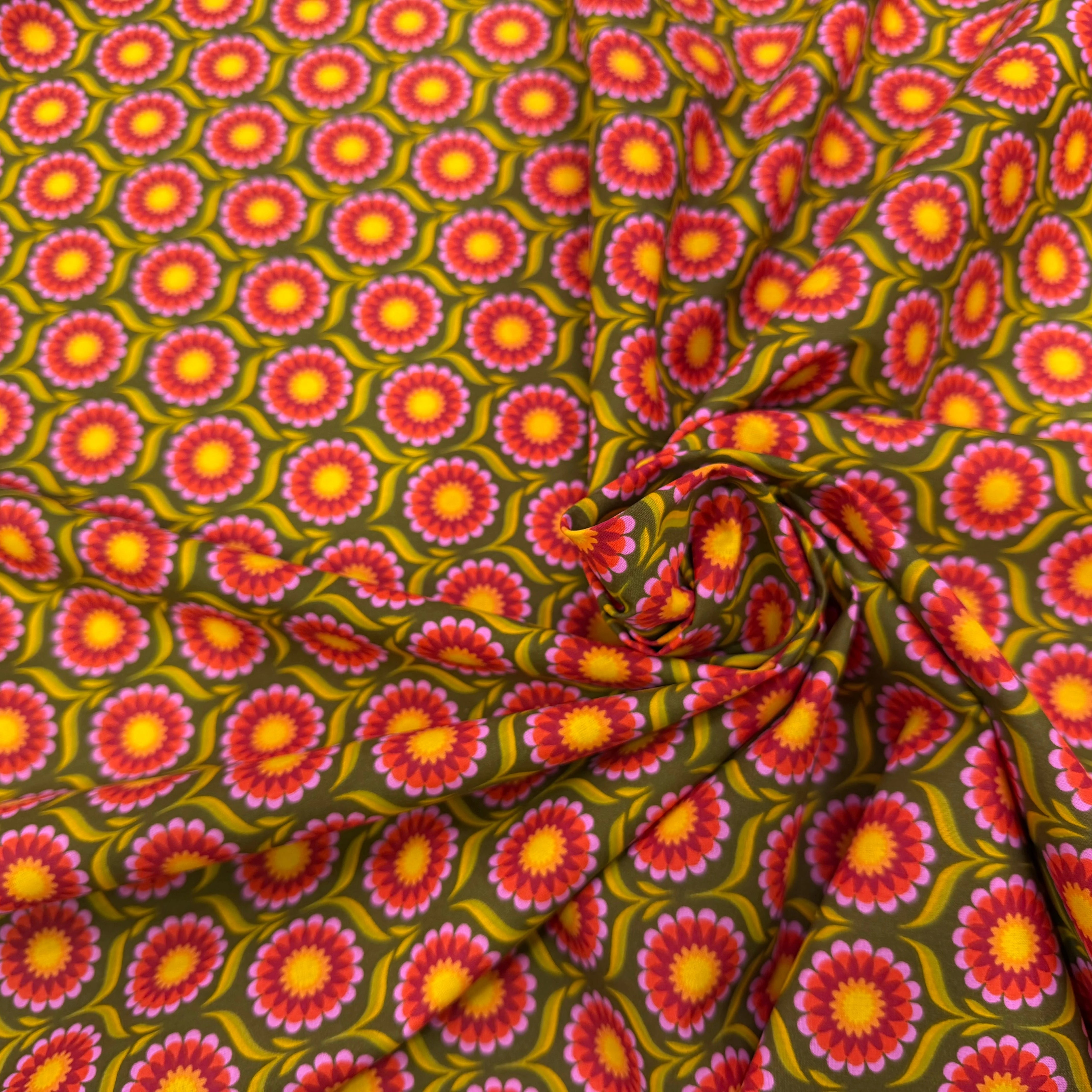 PERCALE DE COTON JOLIJOLI VERT 150 CM - My Little Coupon