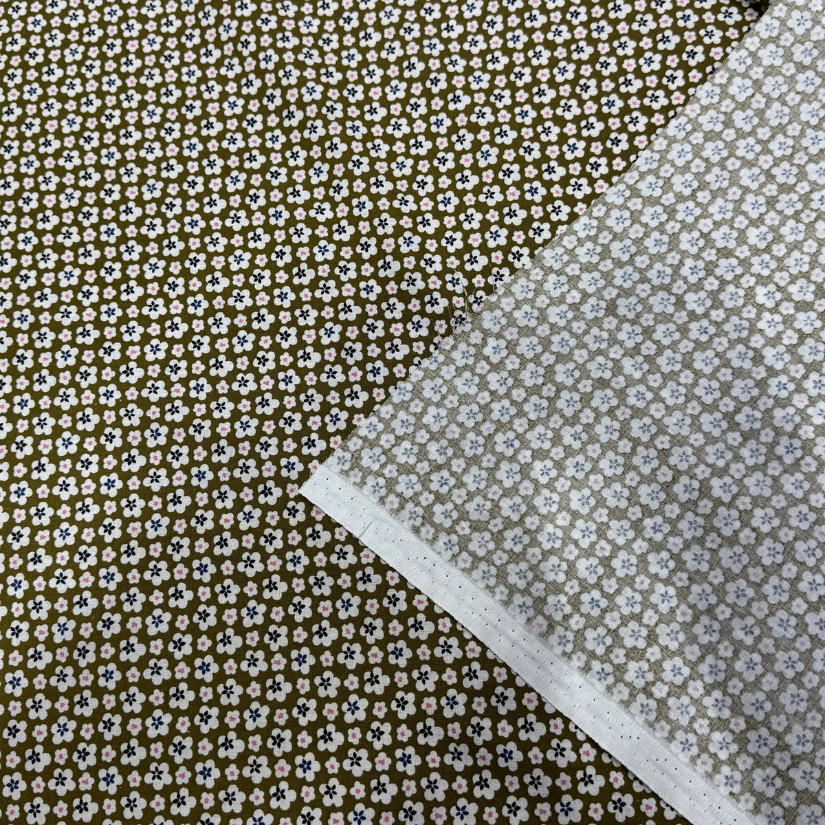 PERCALE DE COTON MAO KAKI 150 CM - My Little Coupon