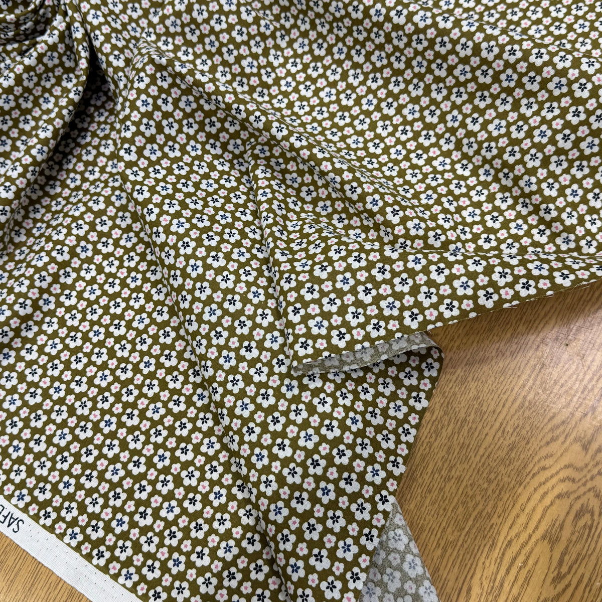 PERCALE DE COTON MAO KAKI 150 CM - My Little Coupon
