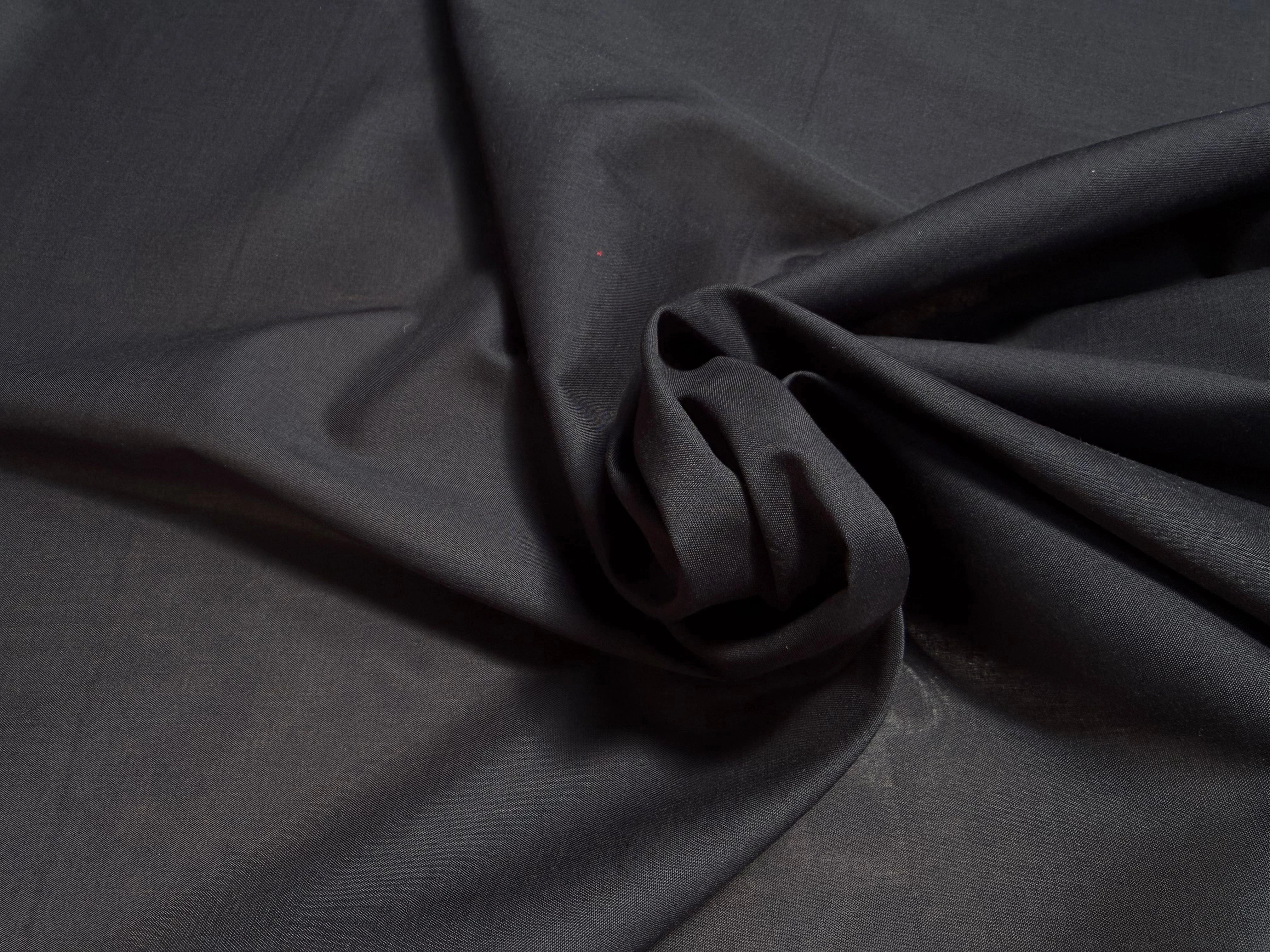 PERCALE DE COTON NOIR - My Little Coupon