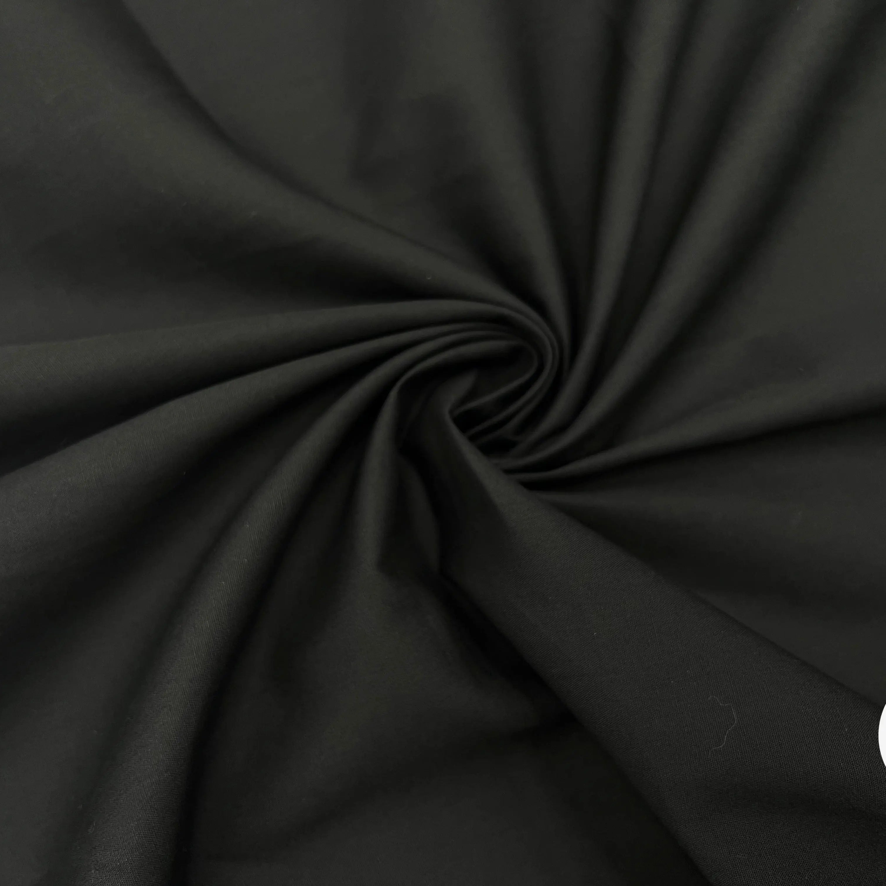 PERCALE DE COTON NOIRE - My Little Coupon - tissu - coudre