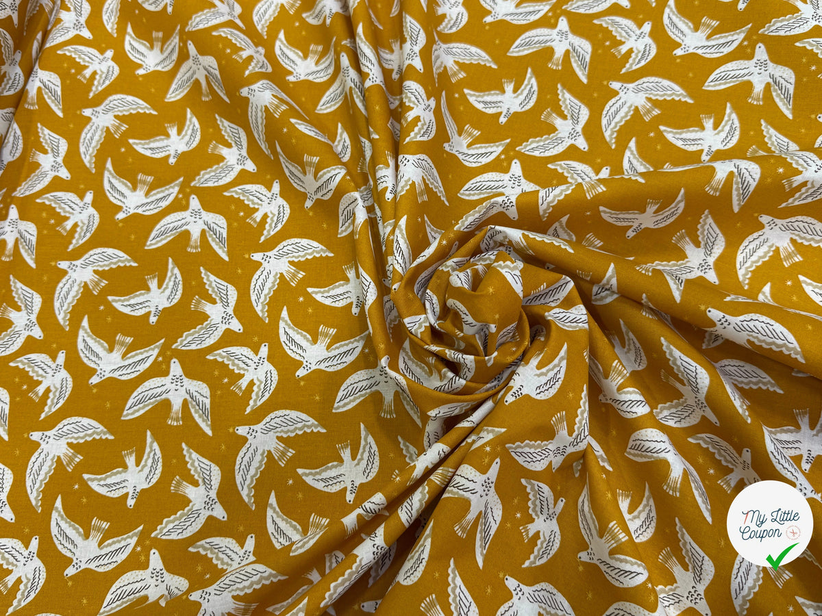 PERCALE DE COTON ONIRIQUE PEANUT 150 CM - My Little Coupon