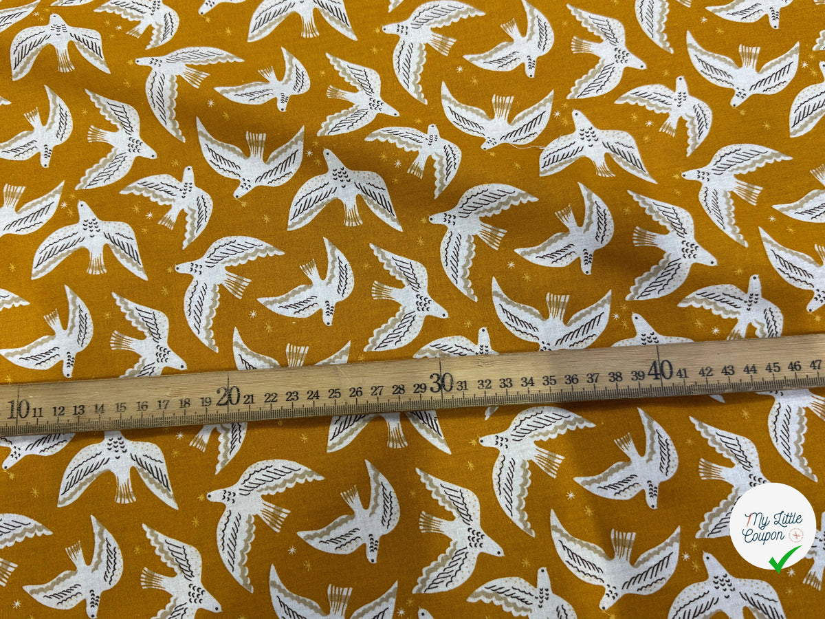 PERCALE DE COTON ONIRIQUE PEANUT 150 CM - My Little Coupon