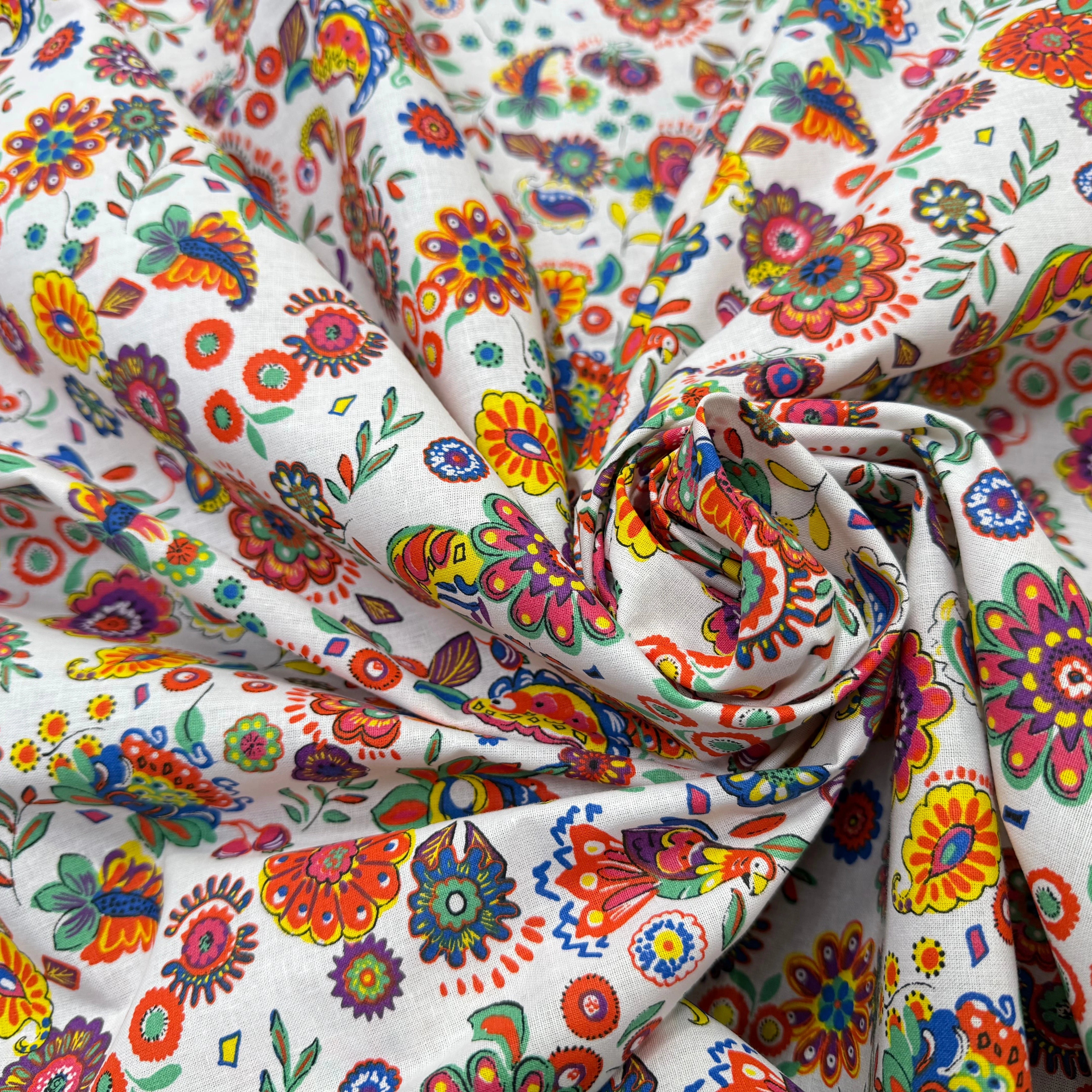 PERCALE DE COTON PAREO BLANC 150 CM - My Little Coupon