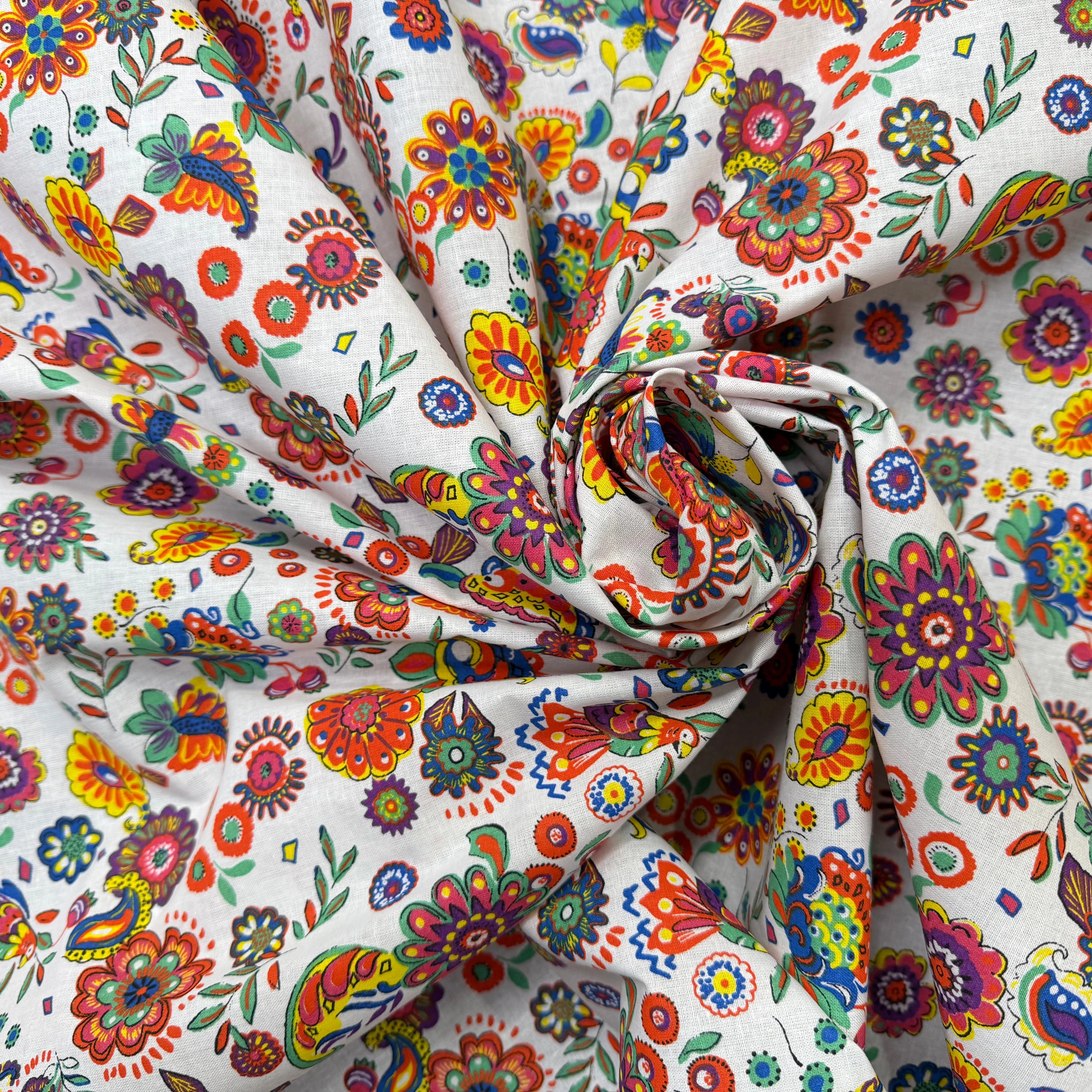 PERCALE DE COTON PAREO BLANC 150 CM - My Little Coupon