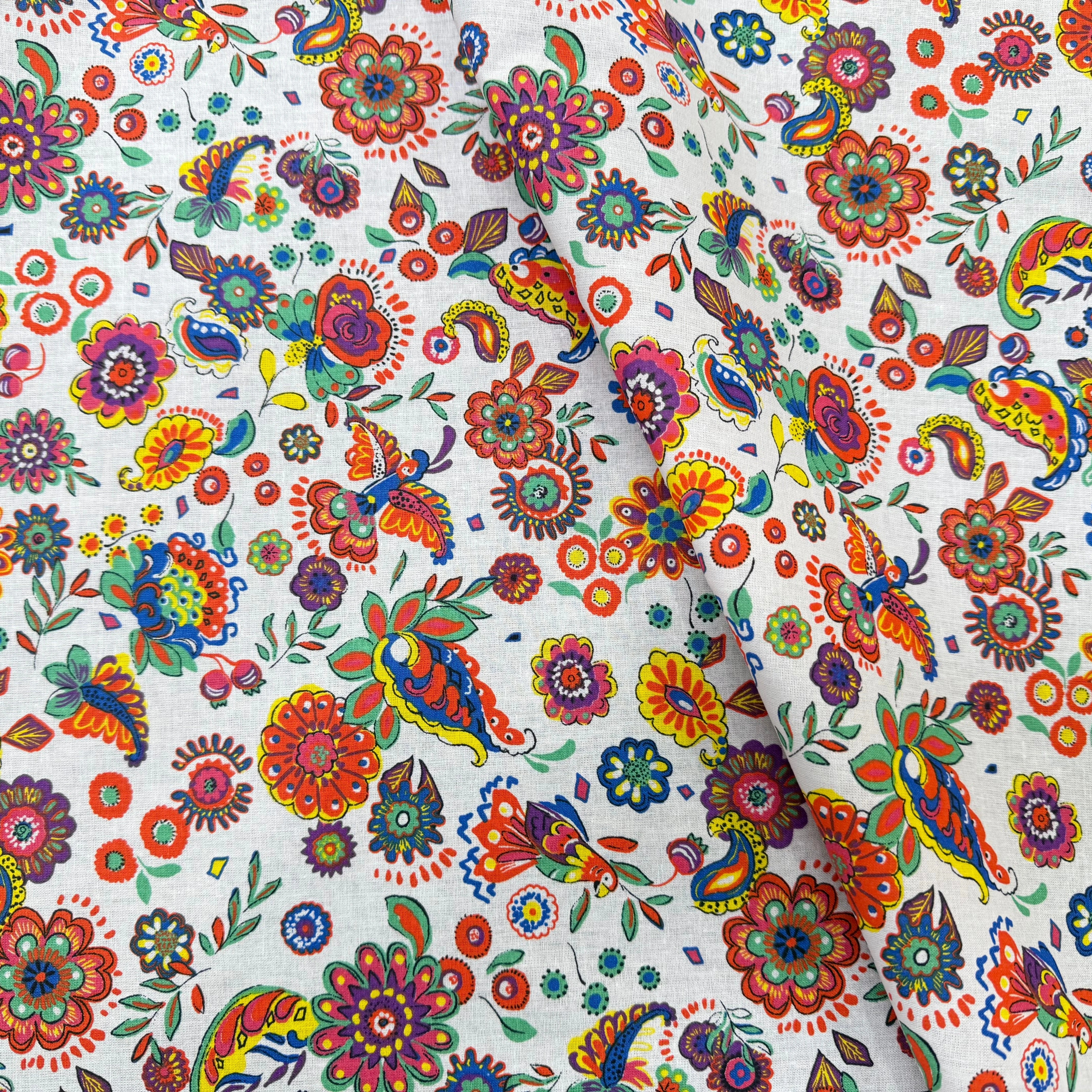 PERCALE DE COTON PAREO BLANC 150 CM - My Little Coupon