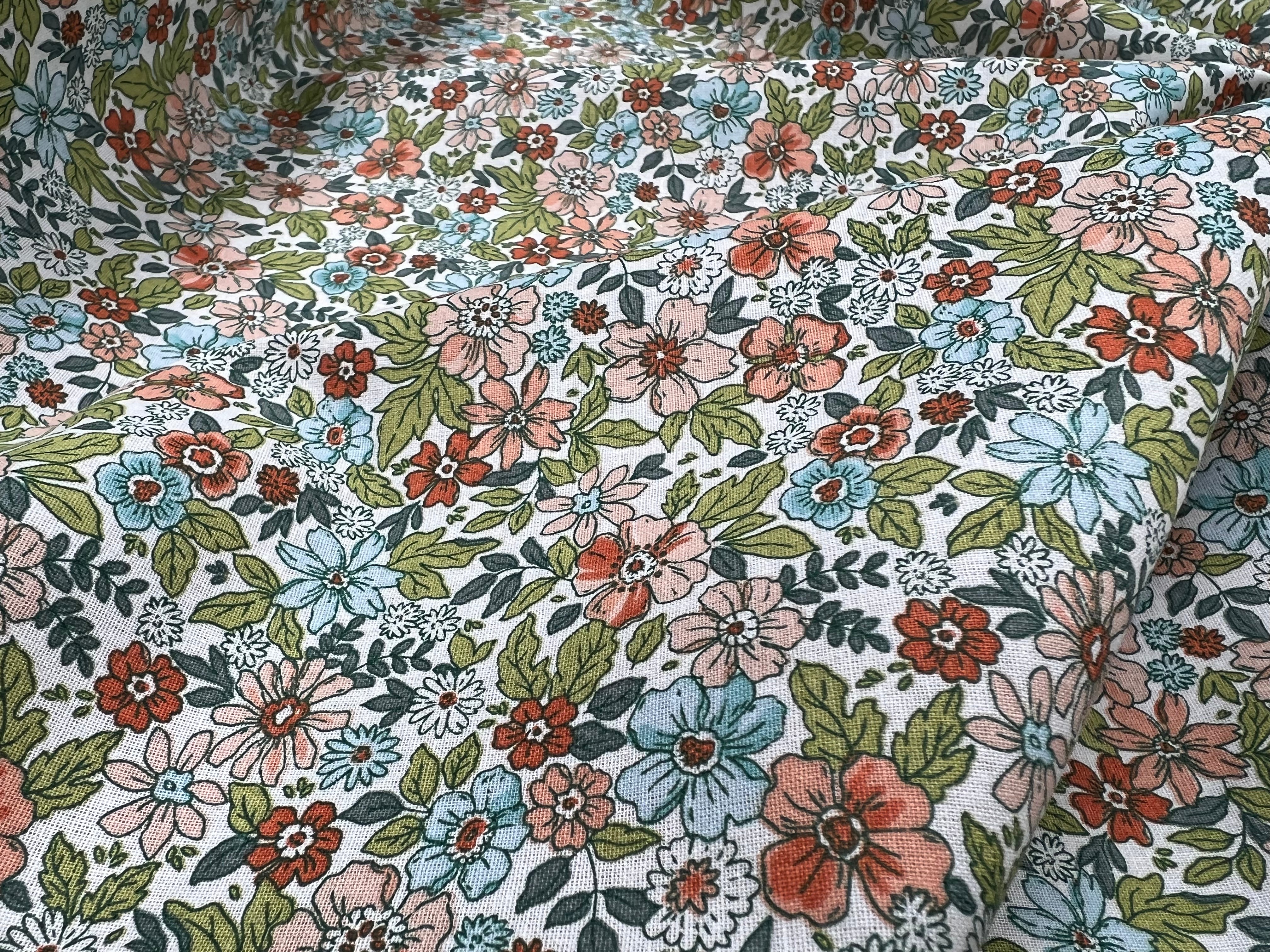PERCALE DE COTON PENSEE BLANC - My Little Coupon