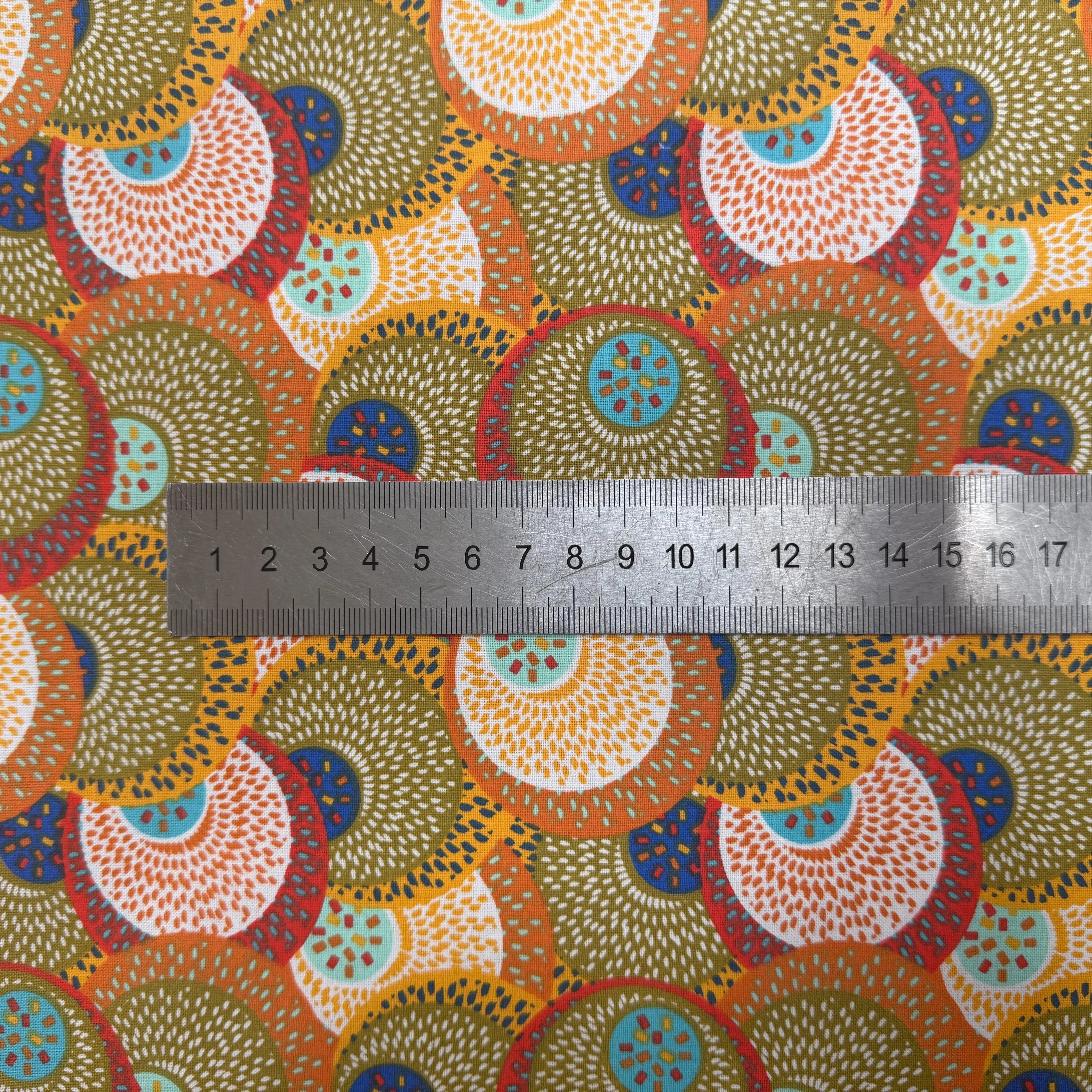 PERCALE DE COTON SAHEL KAKI 150 CM - My Little Coupon