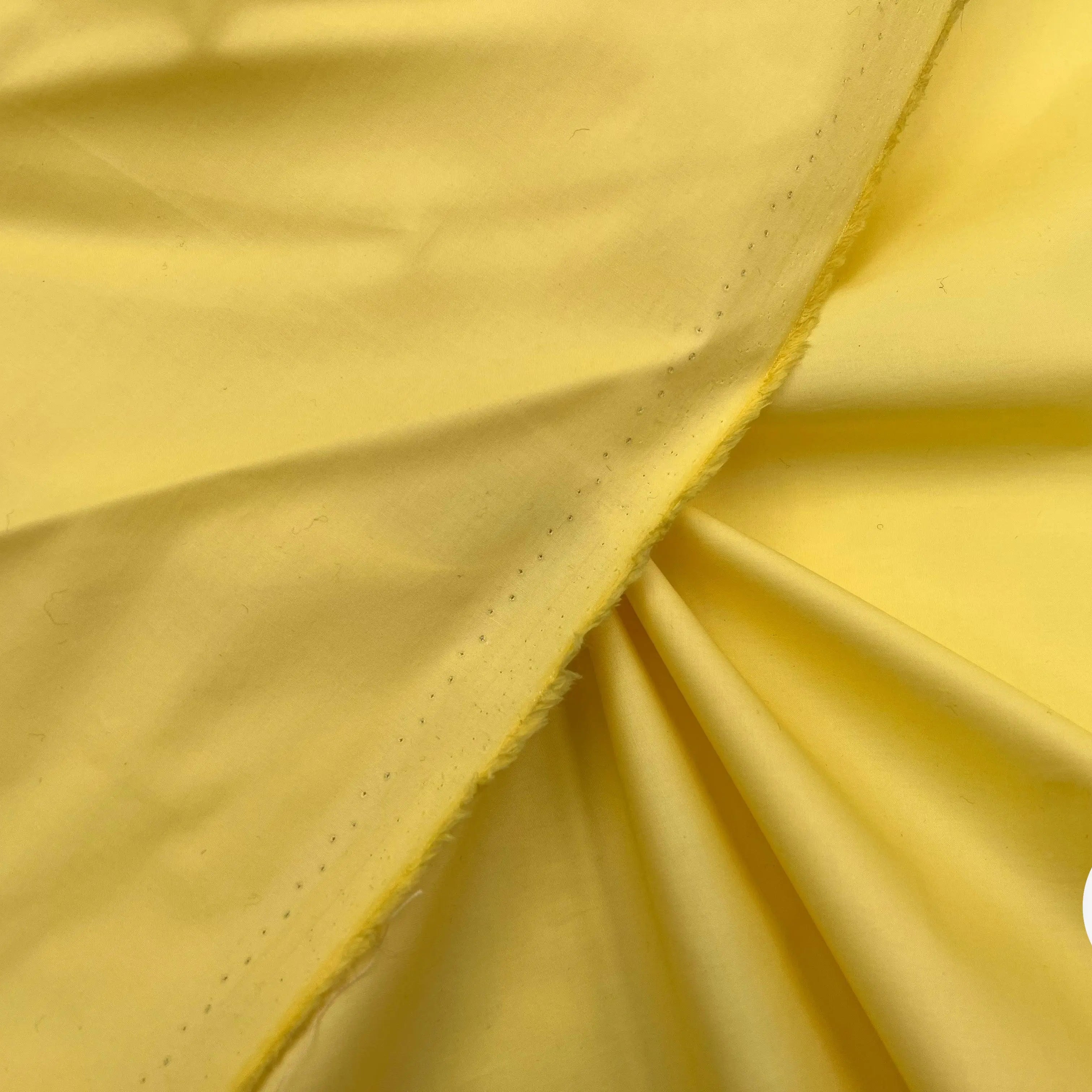 PERCALE ENDUITE JAUNE MAÎS - My Little Coupon - tissu - coudre