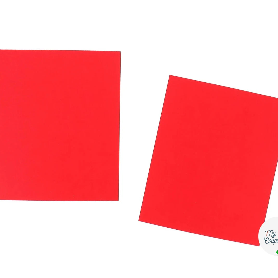 PIÈCES DE RÉPARATIONS AUTOCOLLANTES EN NYLON - RED - My Little Coupon