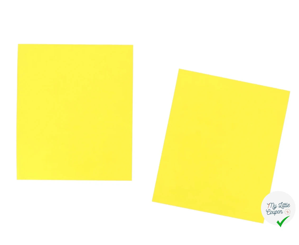 PIÈCES DE RÉPARATIONS AUTOCOLLANTES EN NYLON - YELLOW - My Little Coupon