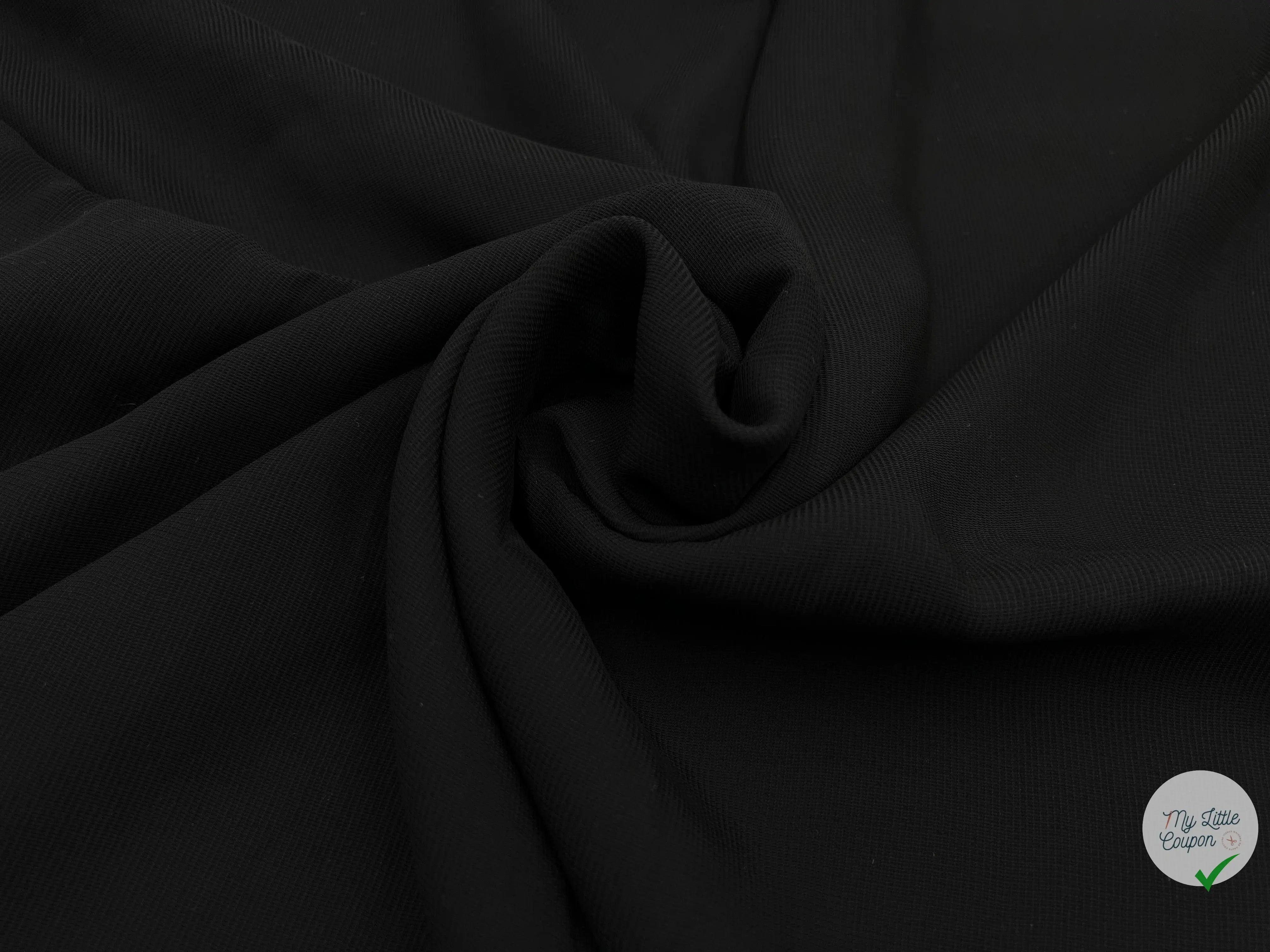 PIQUÉ CANNELÉE FLUIDE - coupon de tissu de 3 mètres - My Little Coupon - tissu - coudre