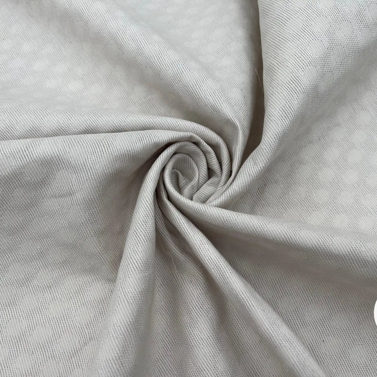 PIQUÉ DE COTON JACQUARD RUCHES BEIGES - My Little Coupon - tissu - coudre