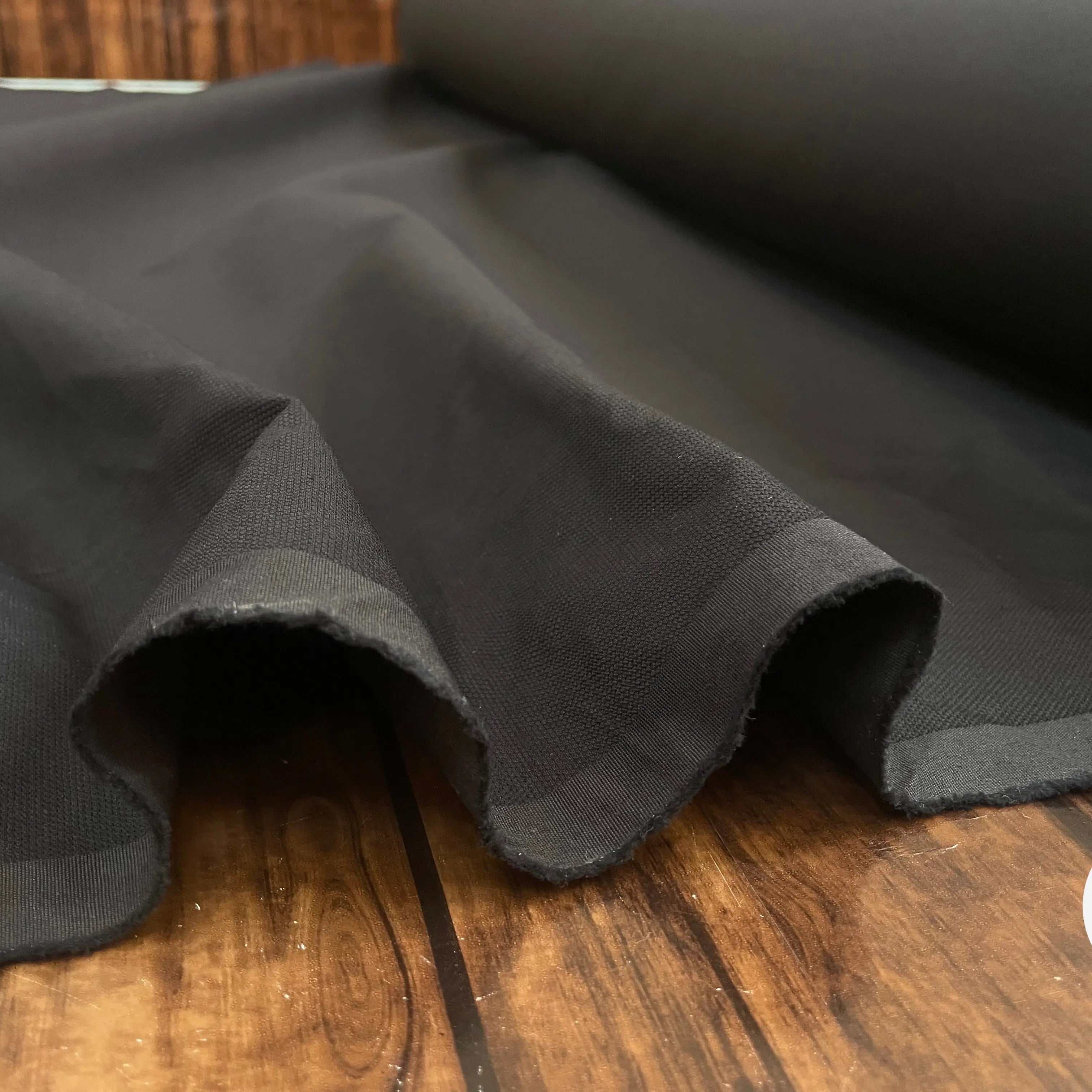 PIQUÉ DE COTON NOIR 100% COTON - My Little Coupon