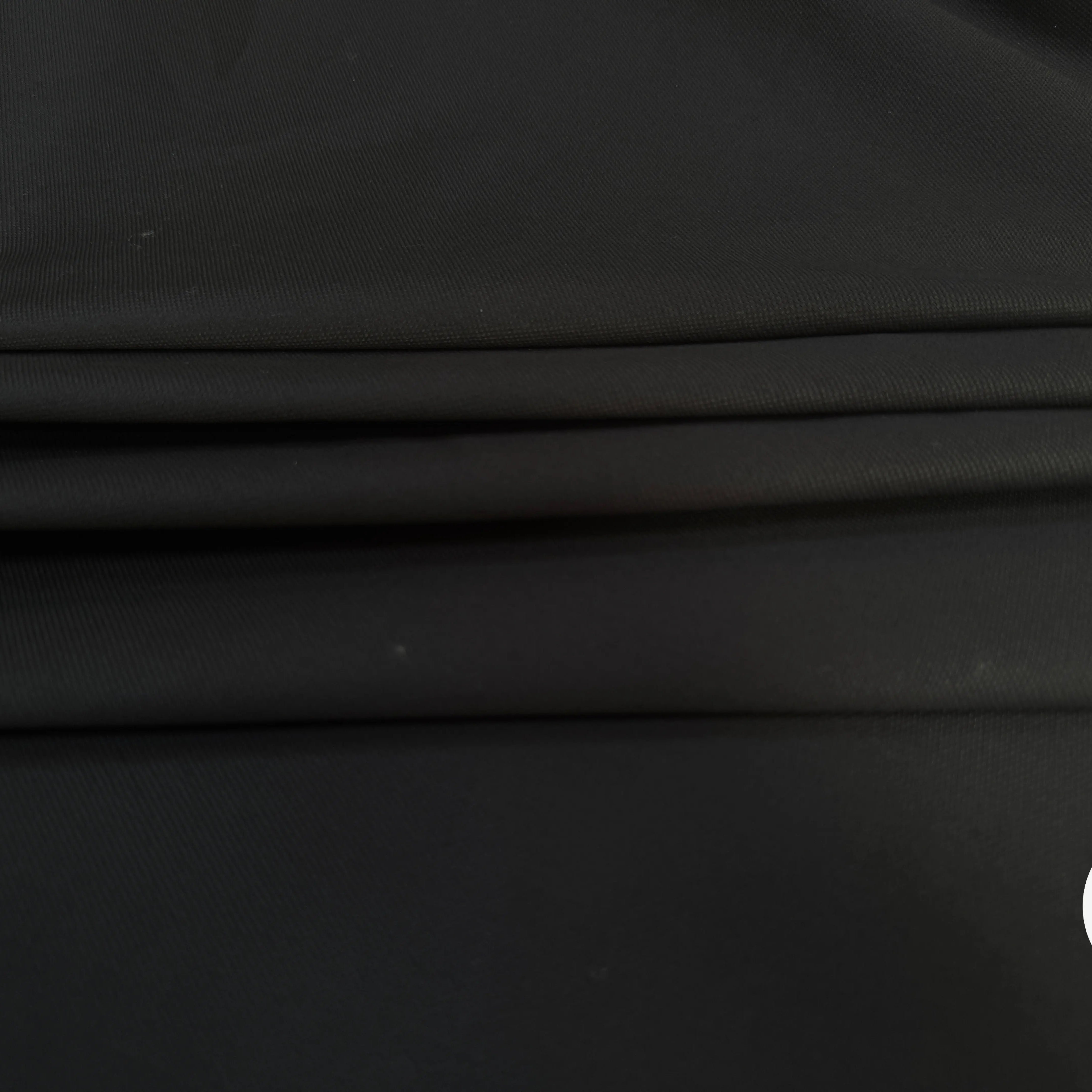 PIQUE DE COTON NOIR STRETCH - My Little Coupon