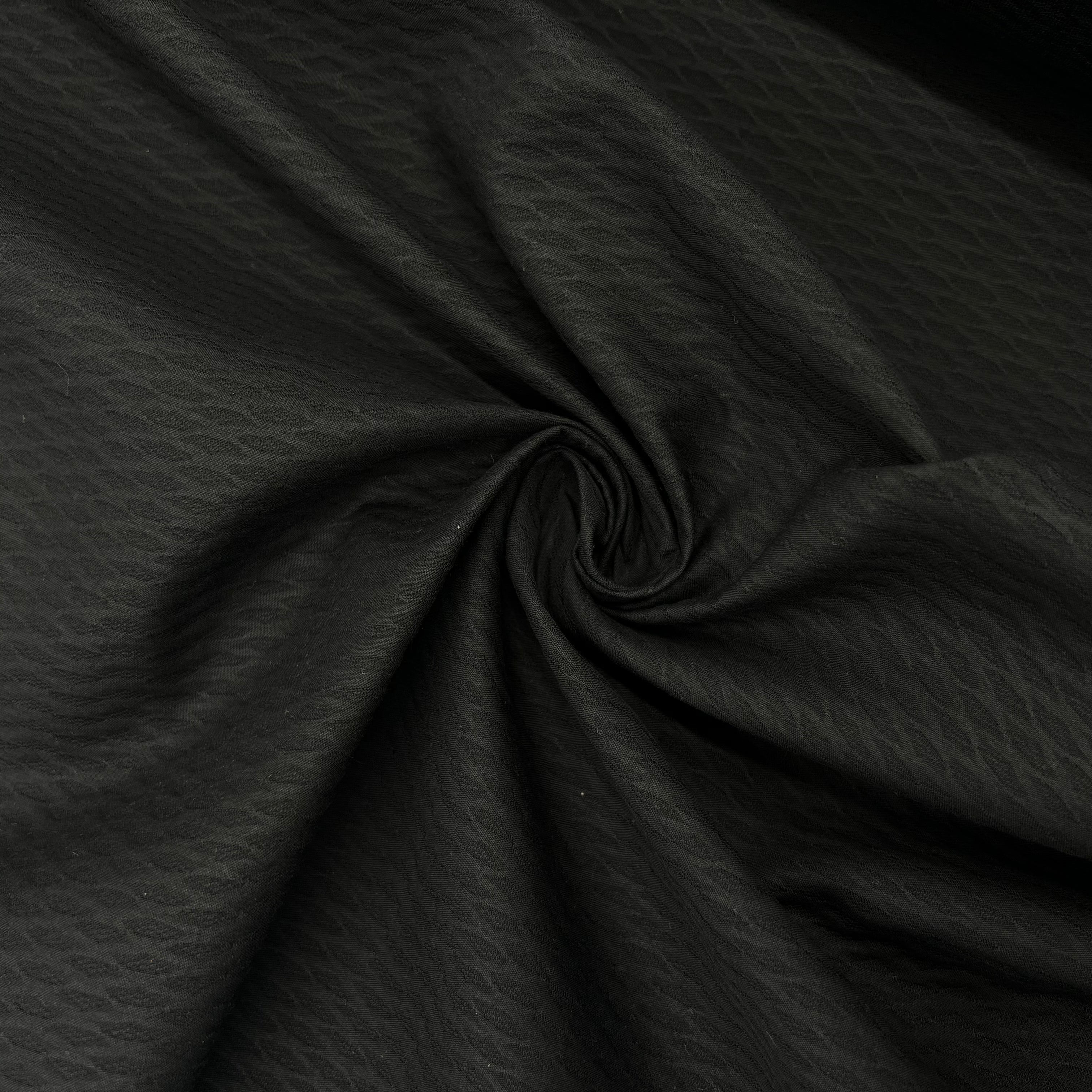 PIQUÉ LOSANGE NOIR PROFOND NOIR MSO