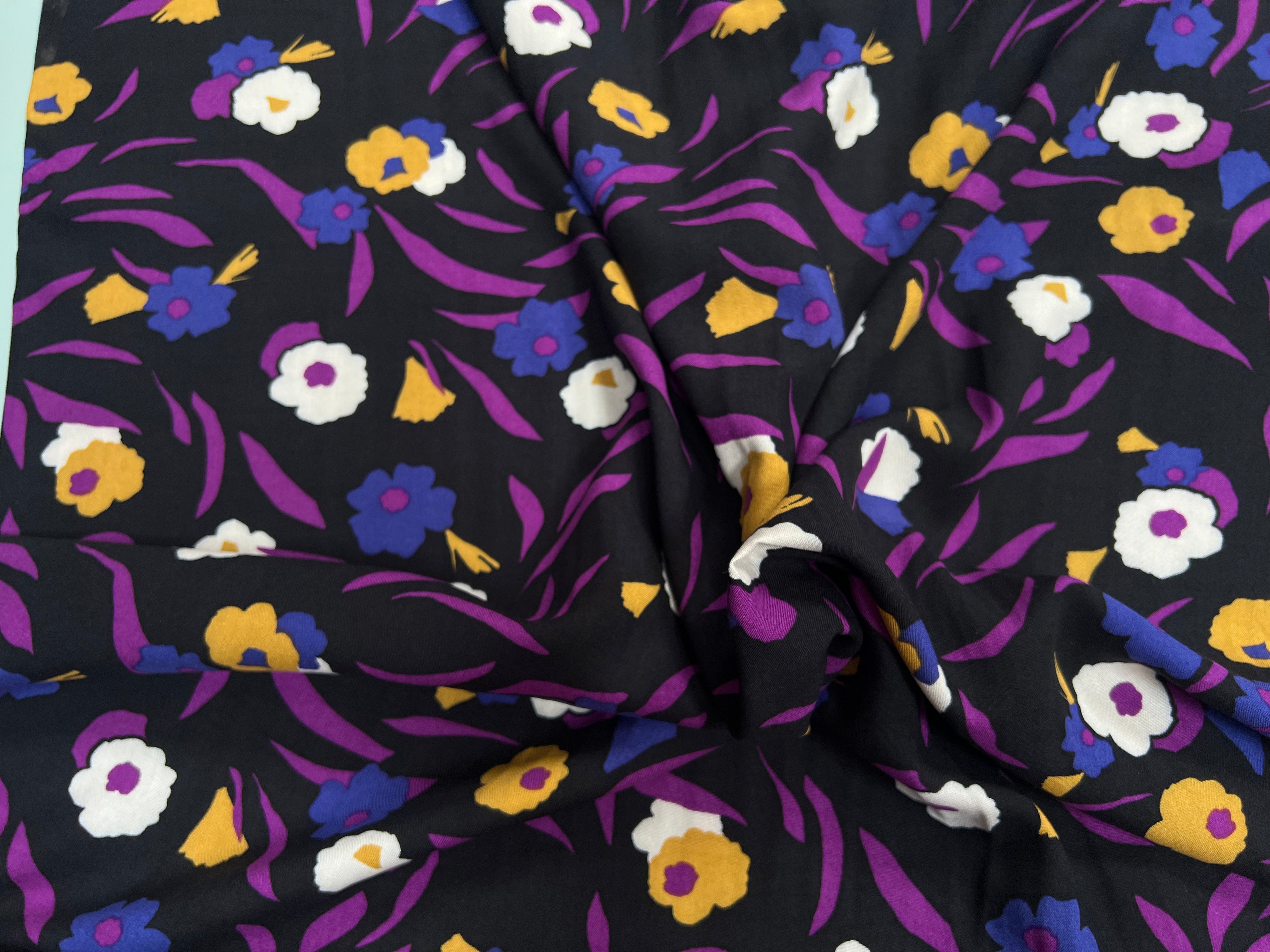 PLA 10M VISCOSE GEOIA NOIR / VIOLET 1B D2 150 - My Little Coupon