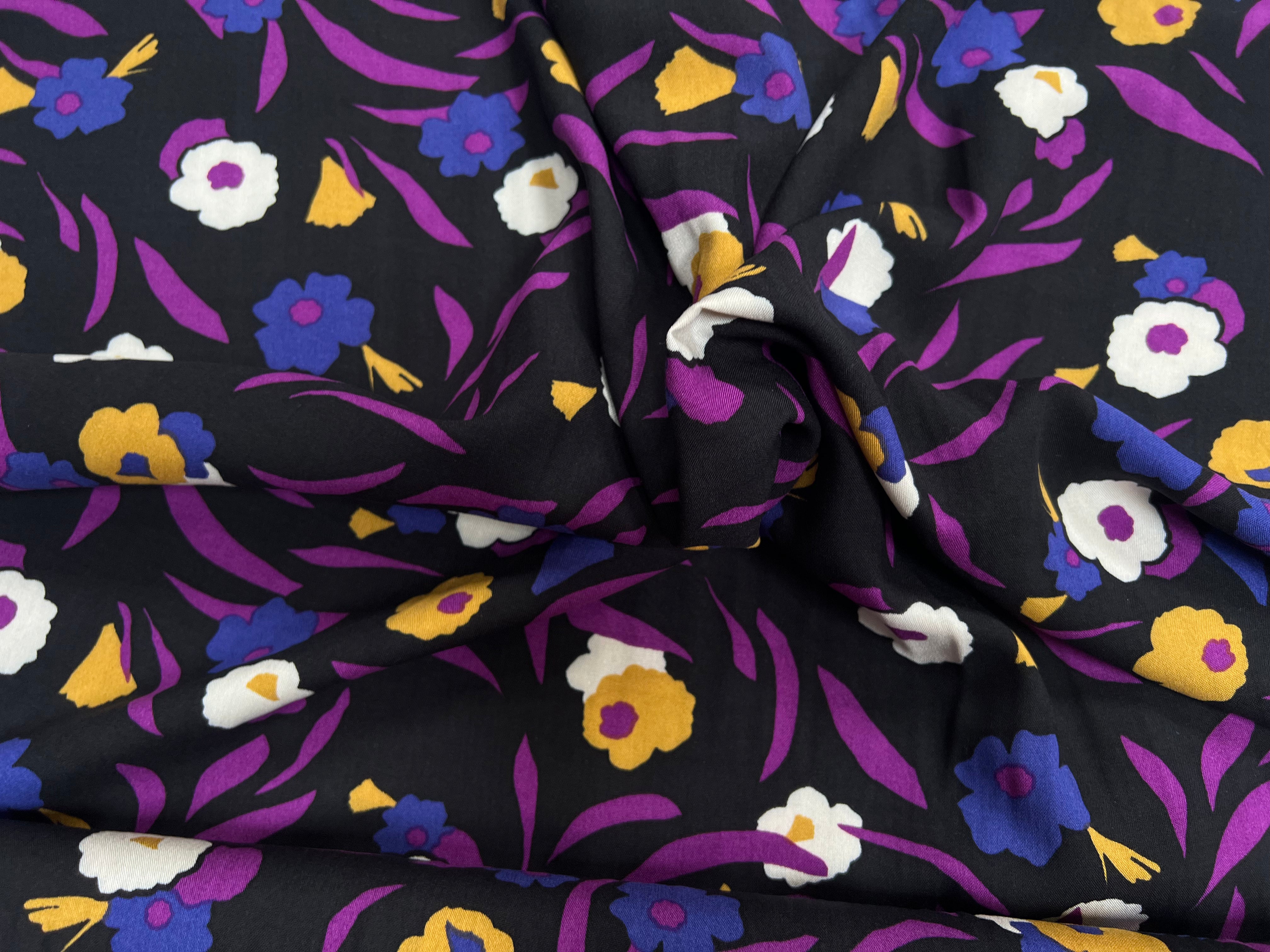 PLA 10M VISCOSE GEOIA NOIR / VIOLET 1B D2 150 - My Little Coupon