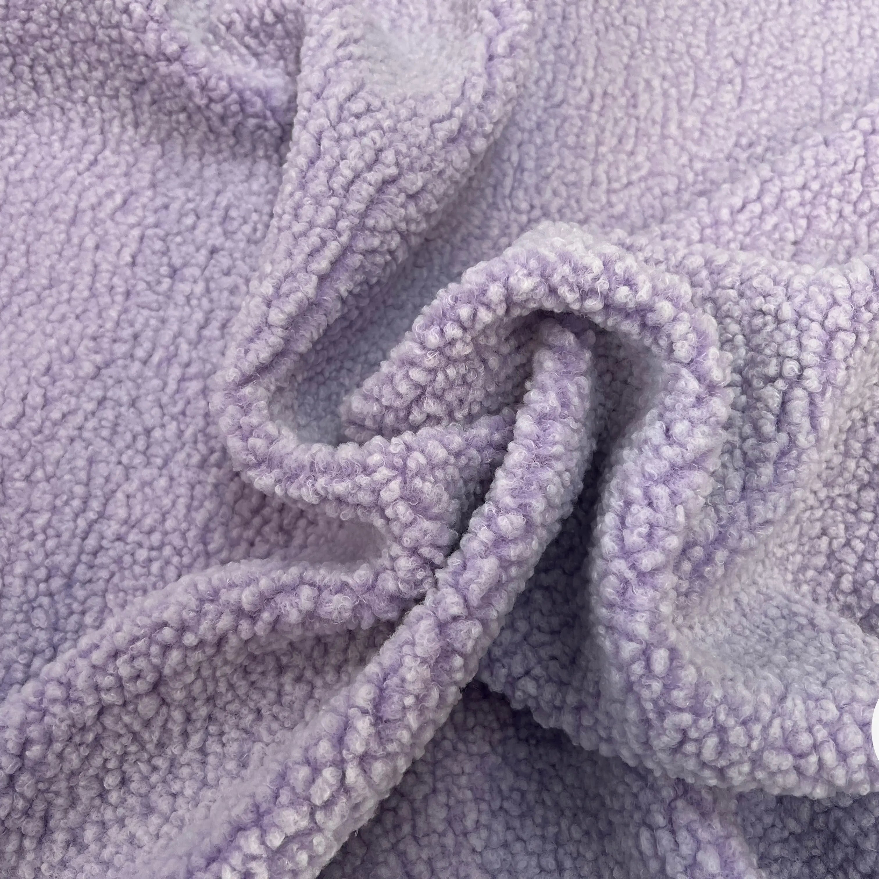 POLAIRE BOUCLETTE PURPLE/ECRU - My Little Coupon