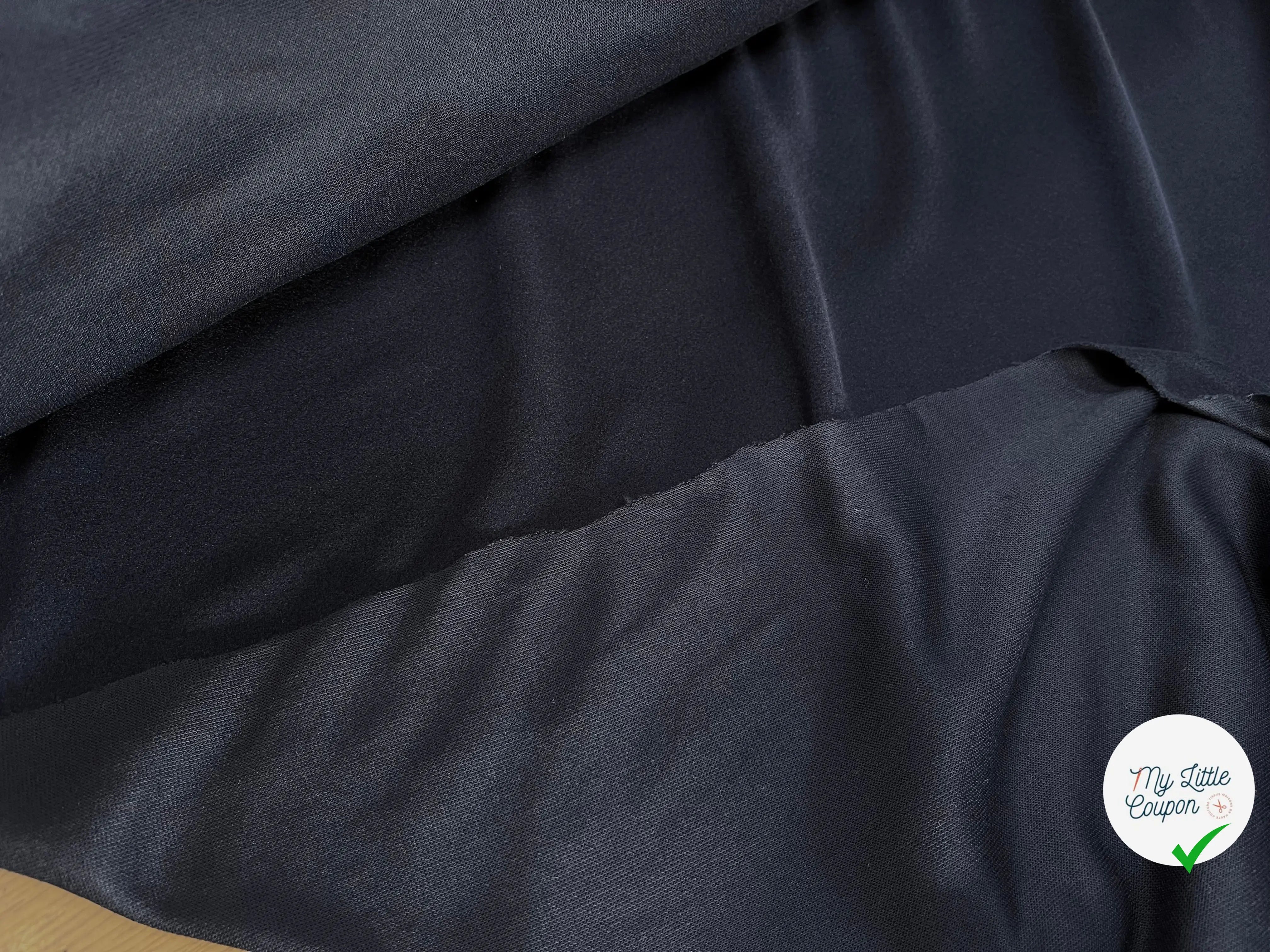 POLAIRE LÉGÈRE ULTRA STRETCH BLEU MARINE - My Little Coupon