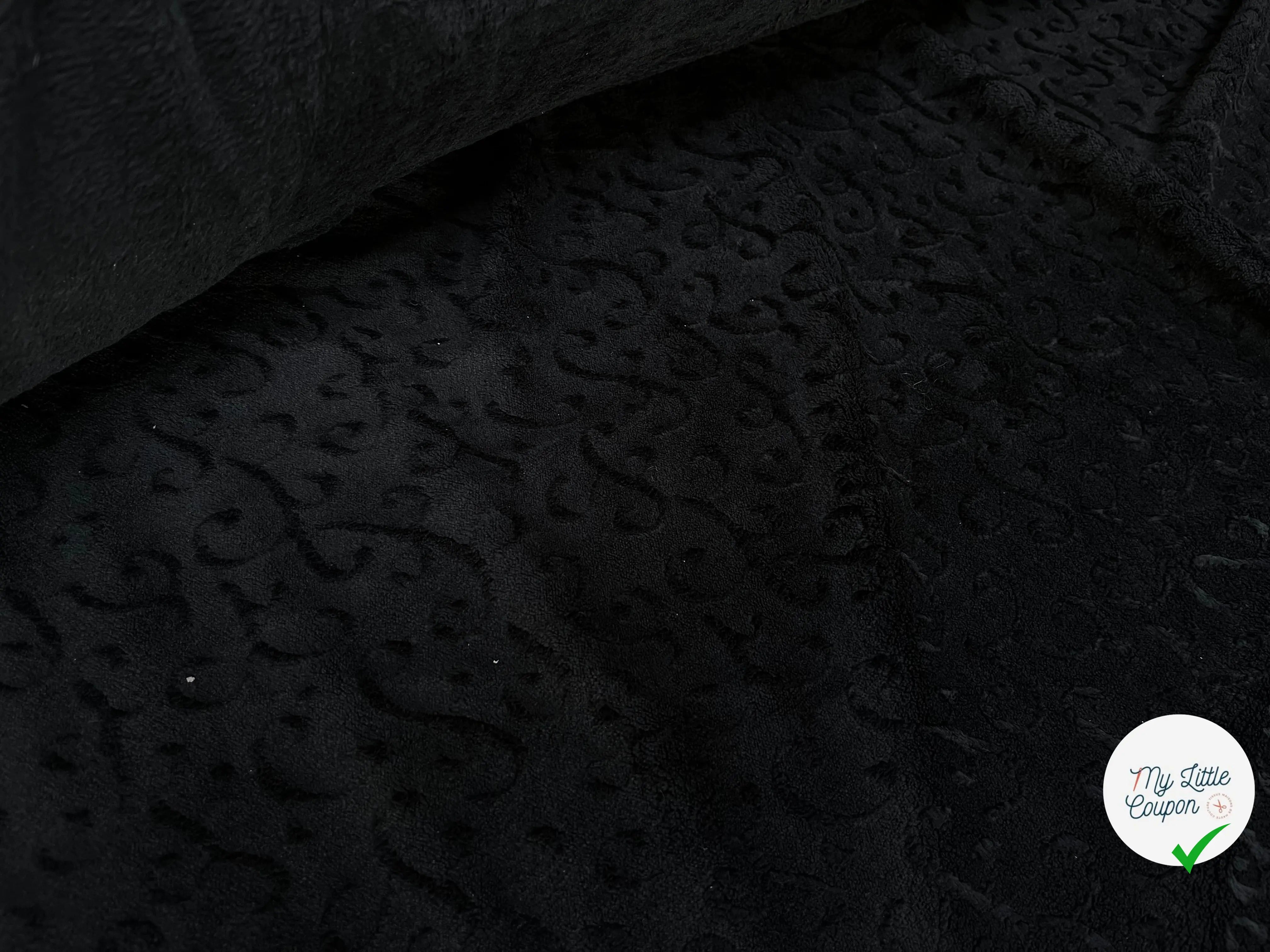 POLAIRE TOUT DOUX JACQUARD NOIRÂ - My Little Coupon