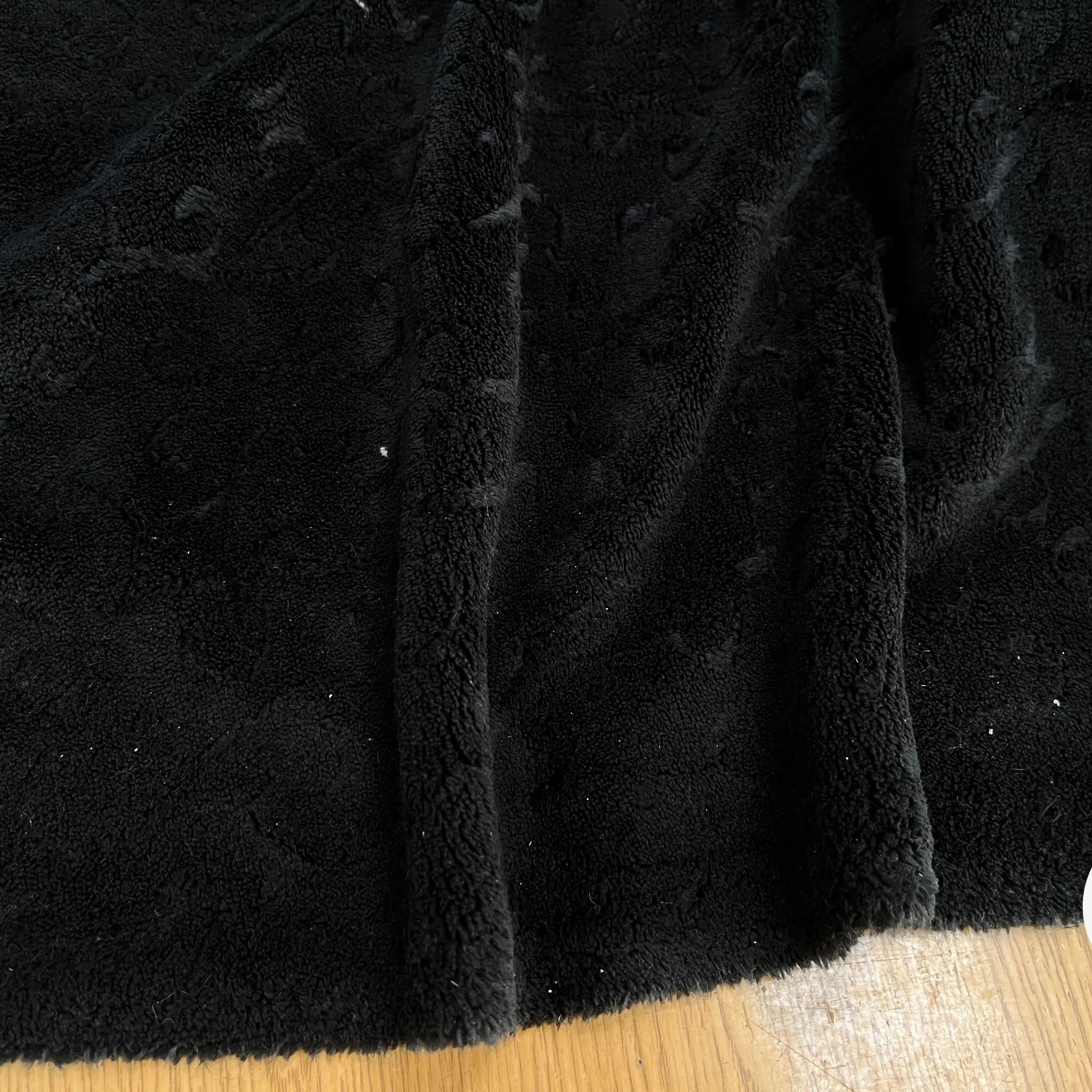 POLAIRE TOUT DOUX JACQUARD NOIR - My Little Coupon