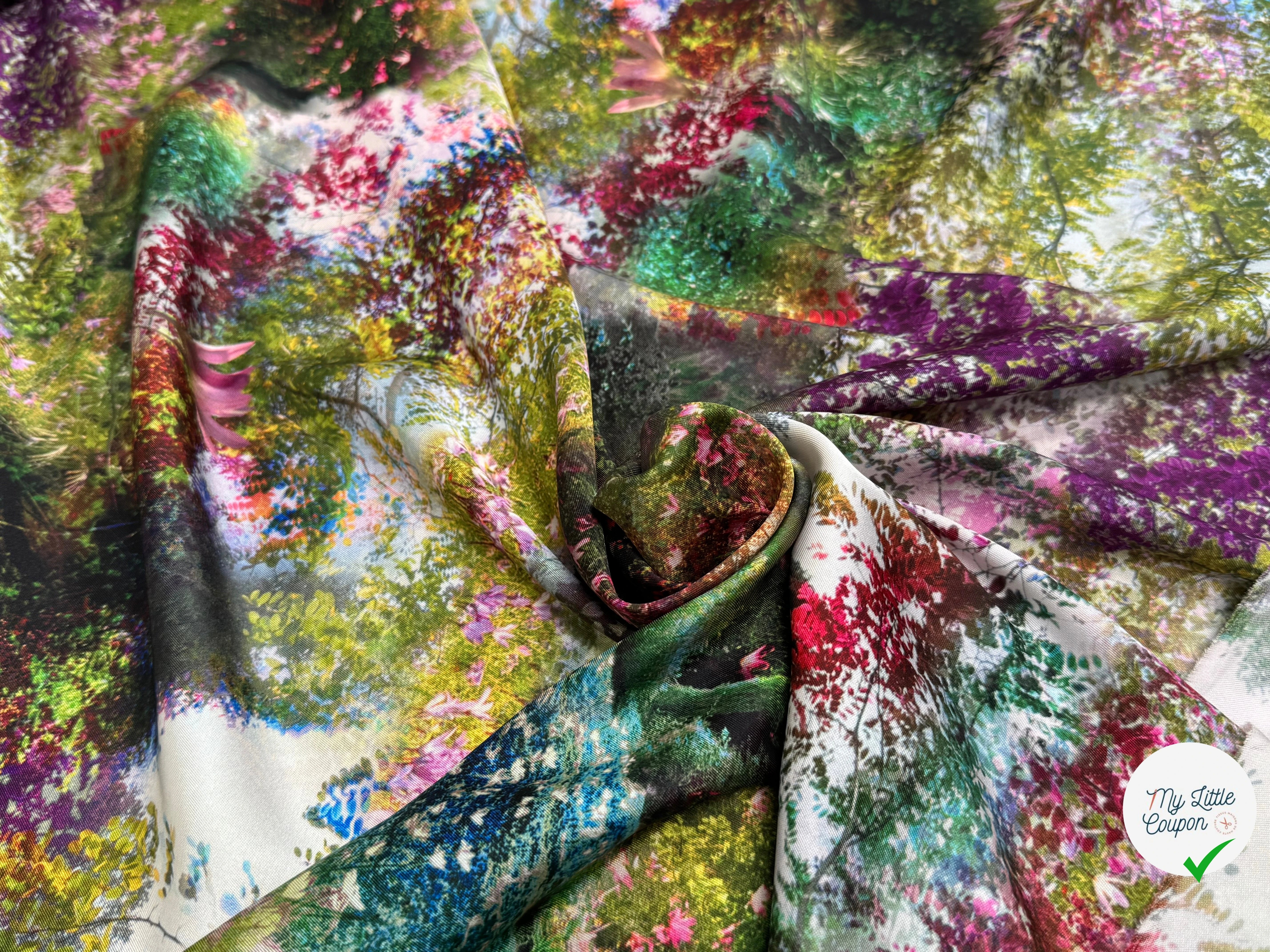 POLYESTER IMPRIMÉ FÉERIE NORDA FEERIE - My Little Coupon