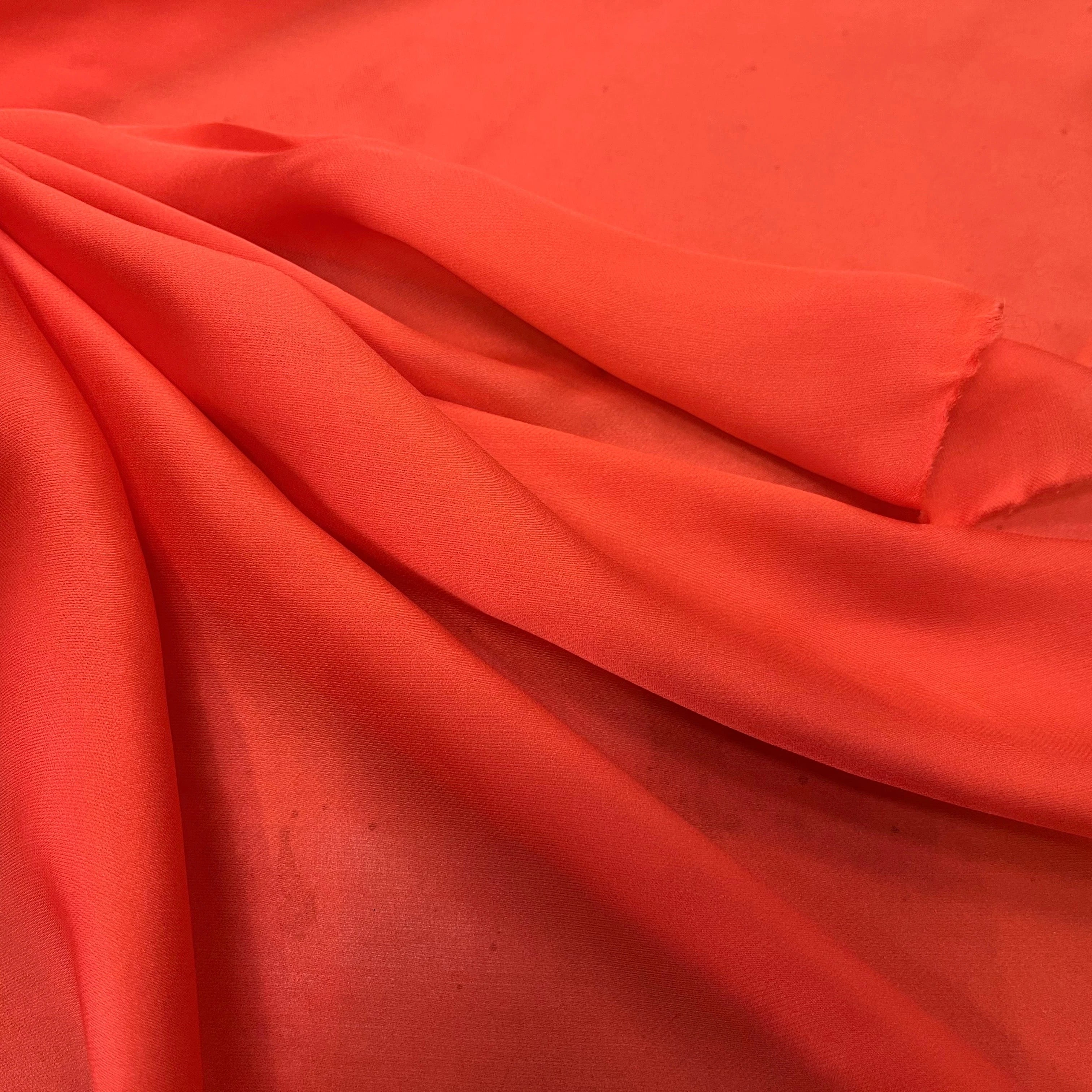 PONGÉ 100% SOIE ORANGE - My Little Coupon