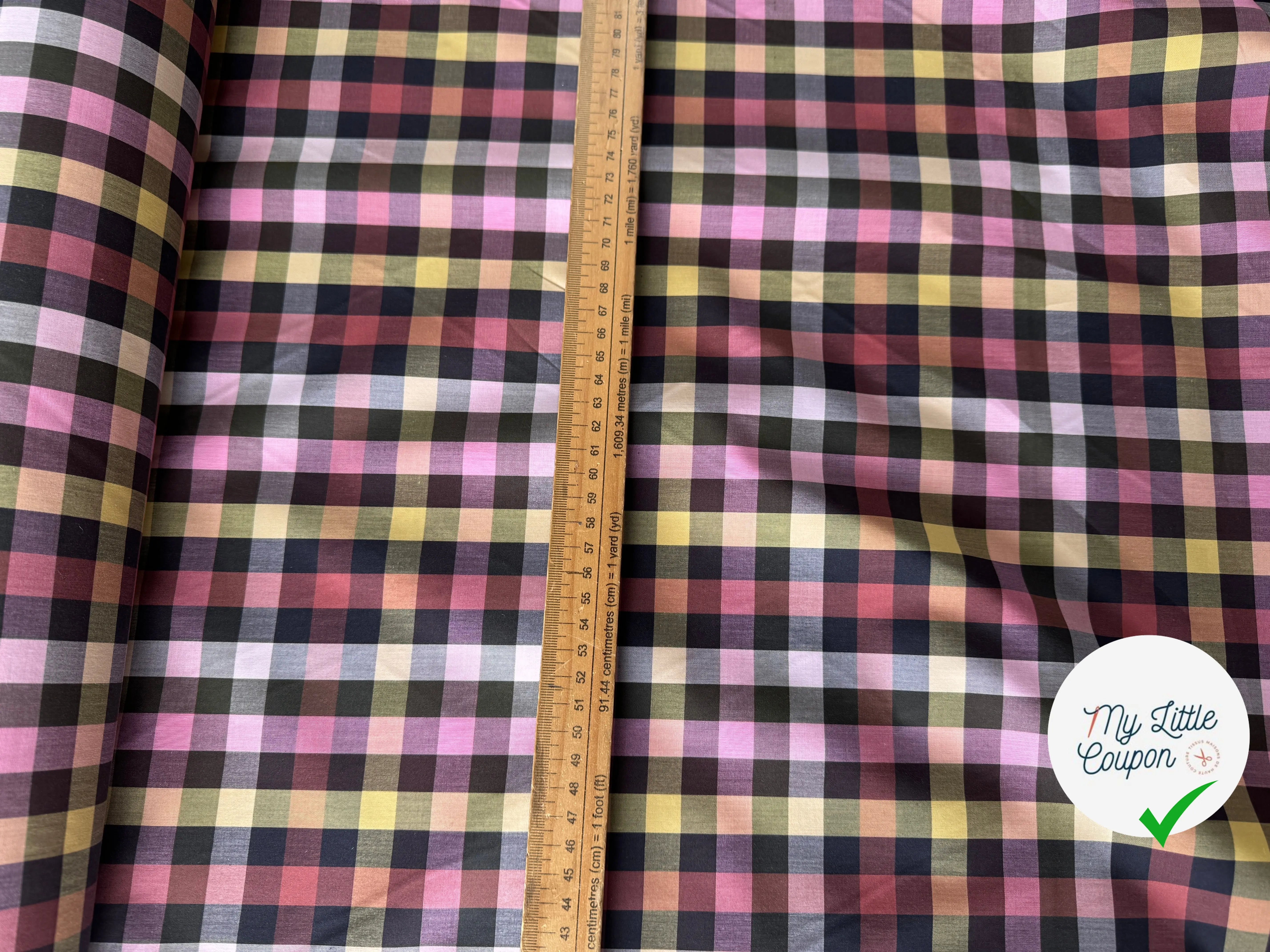POPELINE 100% COTON ALBINI PORQUEROLLES - My Little Coupon