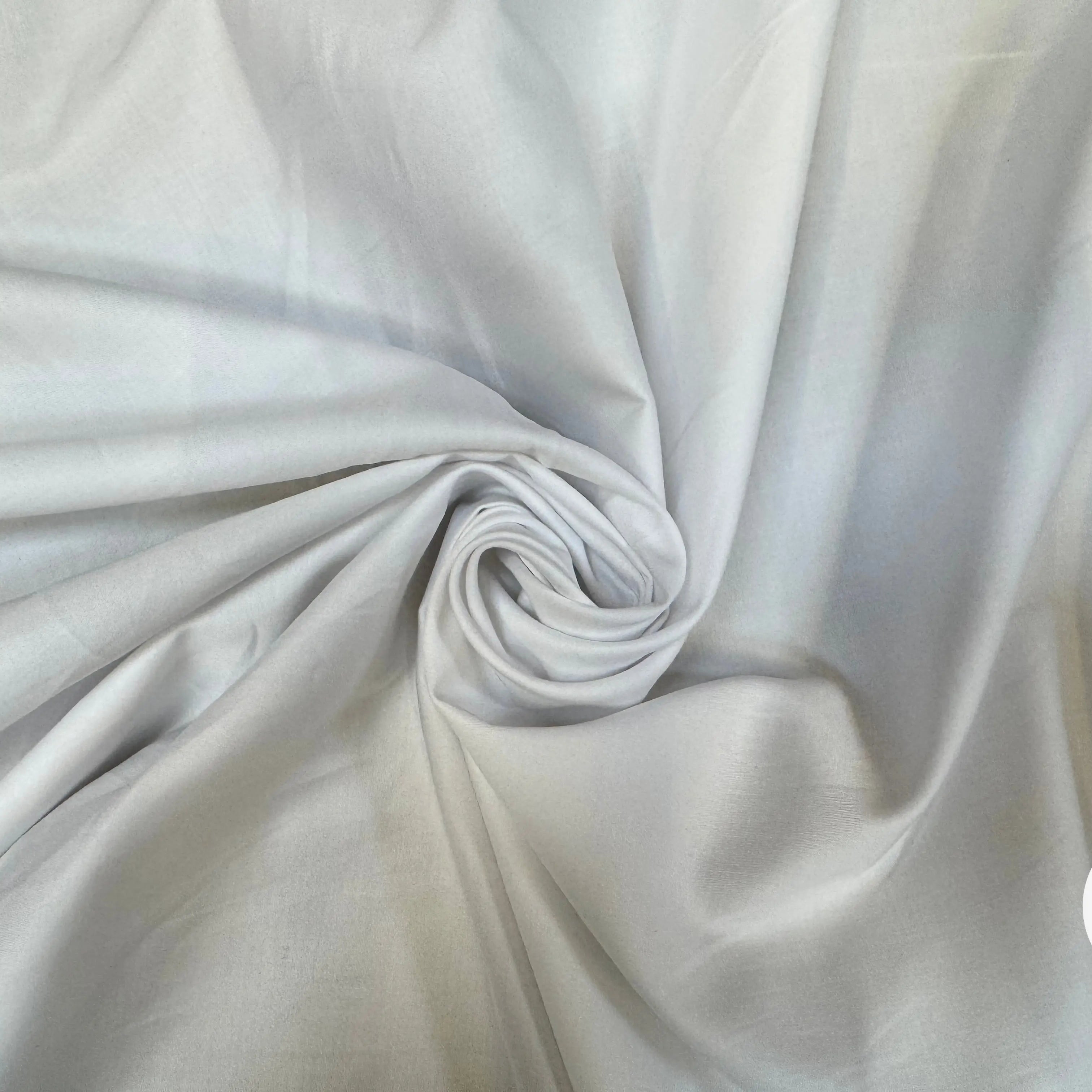 POPELINE BLANCHE SIMPLE EFFET PEAU DE PECHE - My Little Coupon