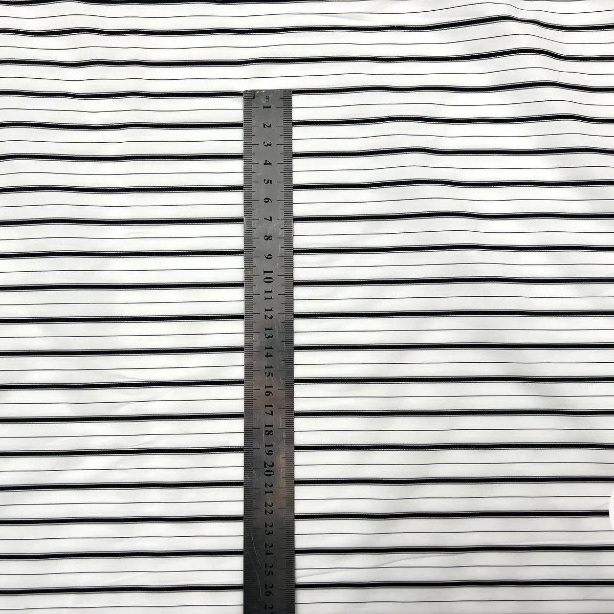 TISSU CHEMISE TISSÉ TEINT BLACK WHITE RAYURES SERTIES - My Little Coupon - tissu - coudre