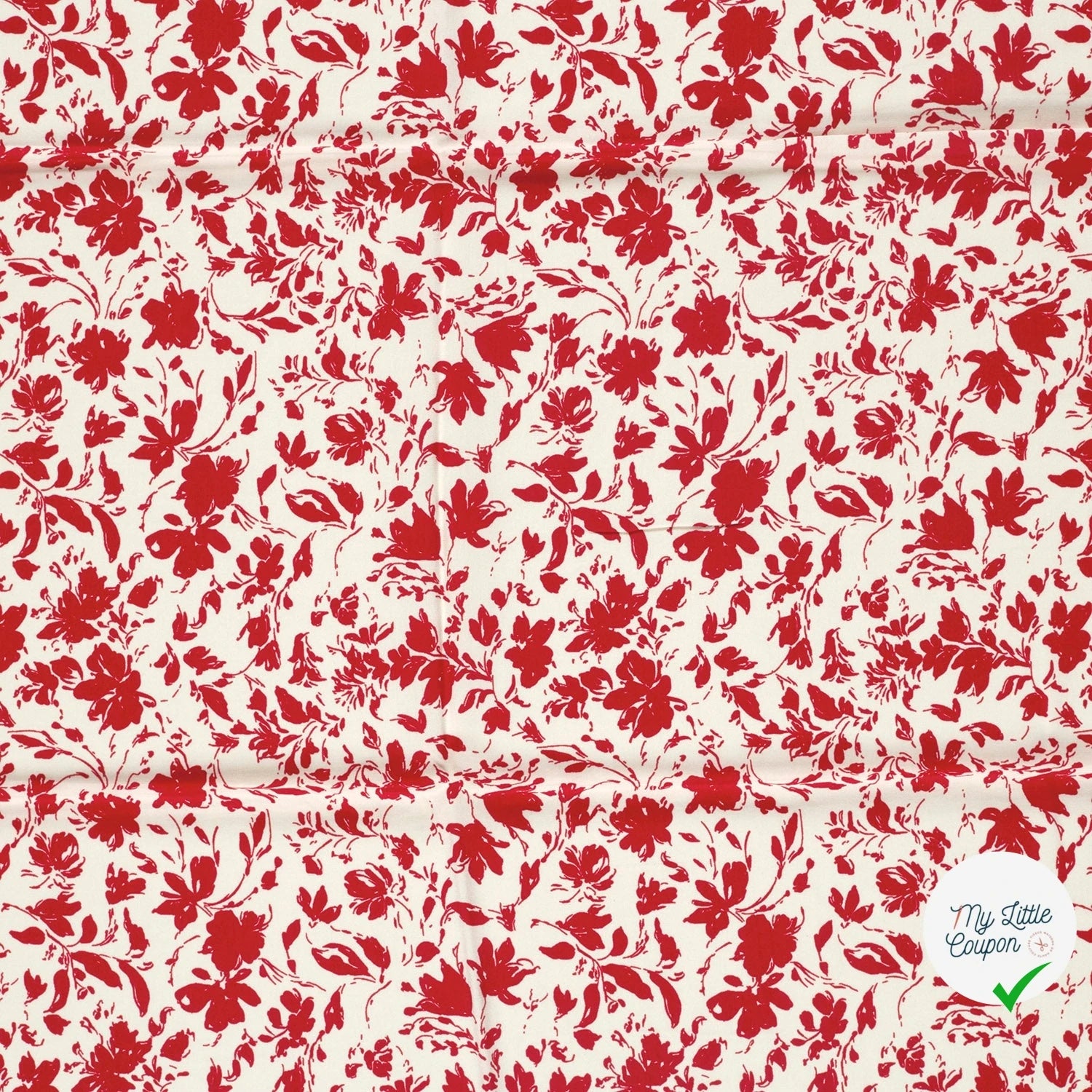 POPELINE DE BAMBOU FLOWERS 1 - My Little Coupon