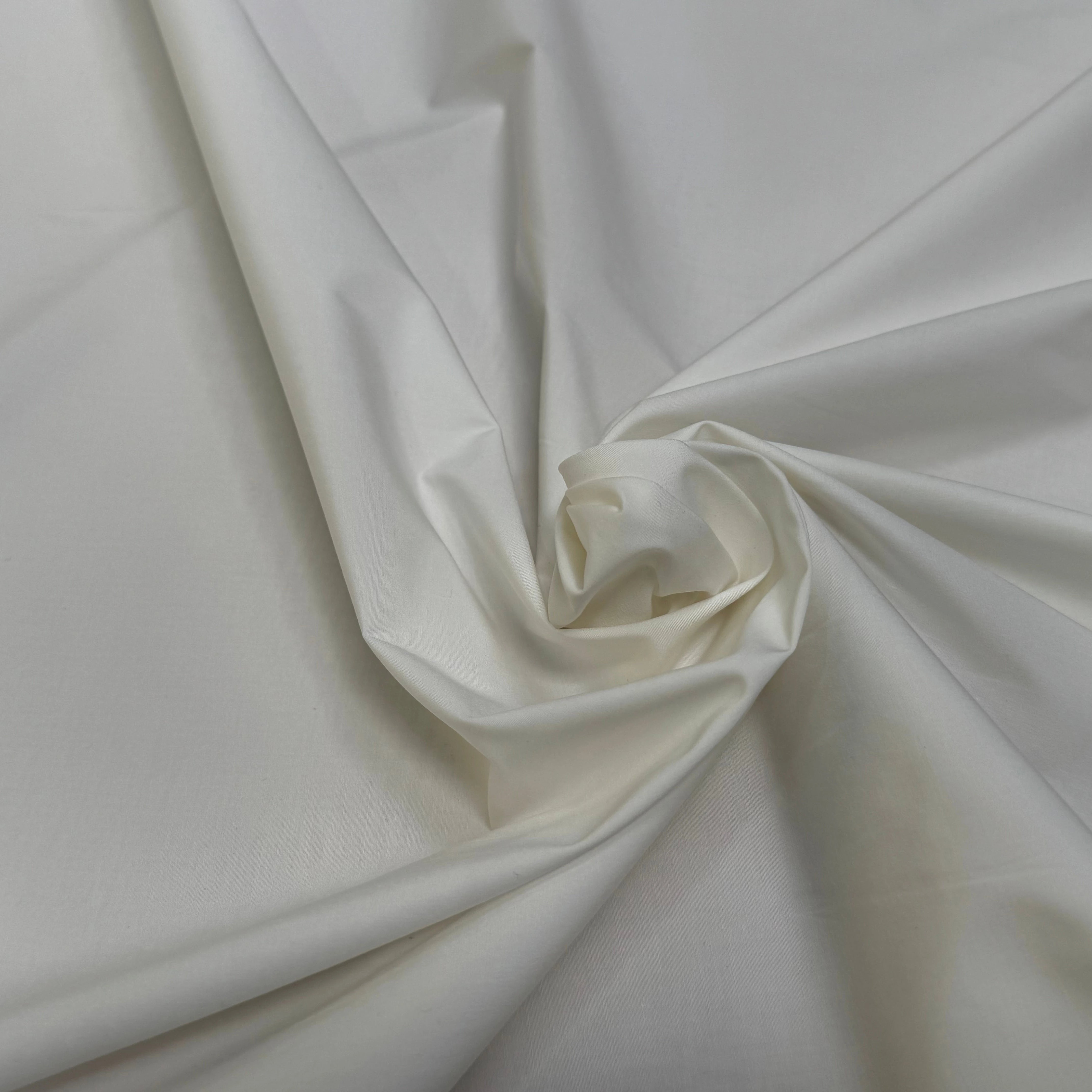 POPELINE DE COTON ALBINI DONNA CRAIE QUALITÉ COUTURE - My Little Coupon