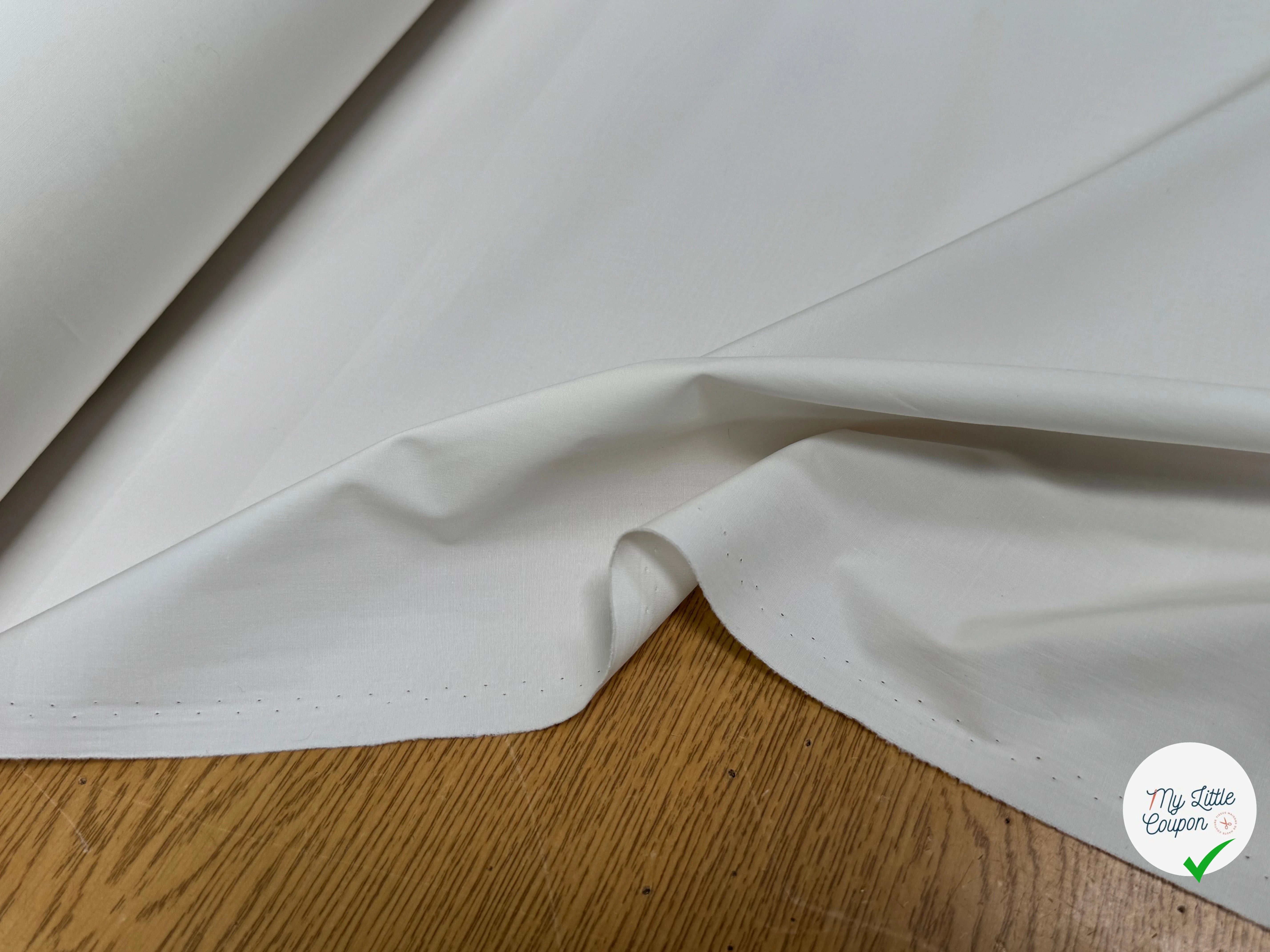 POPELINE DE COTON ALBINI DONNA CRAIE QUALITÉ COUTURE - My Little Coupon