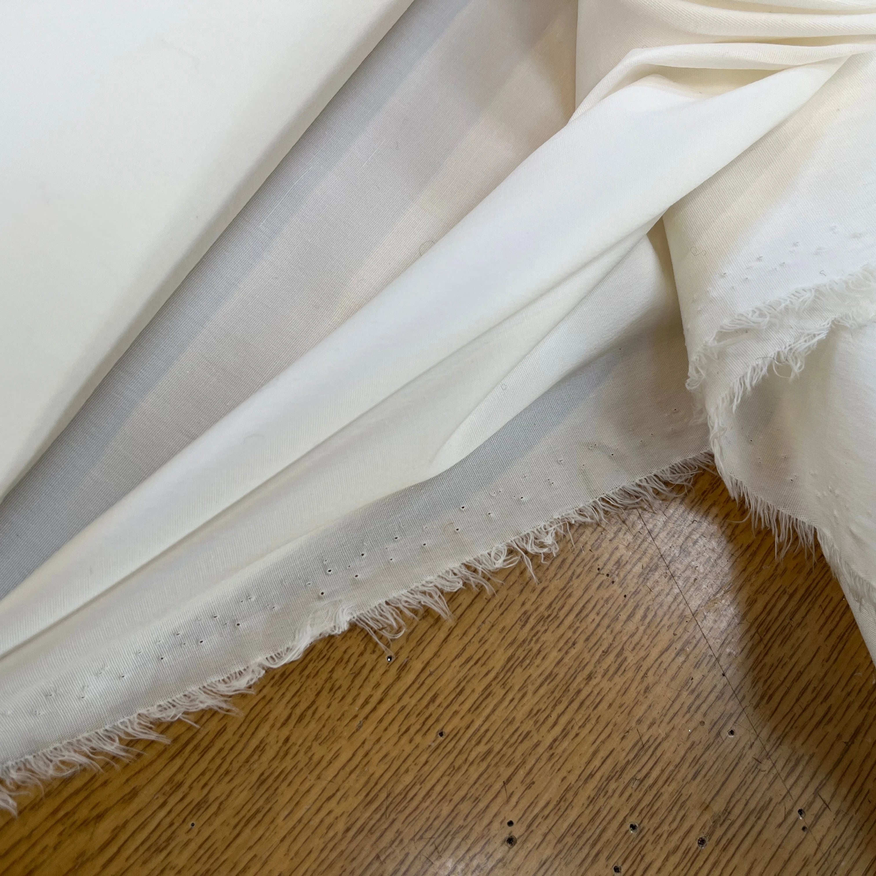 POPELINE DE COTON BLANC CHIC&DOUX - My Little Coupon