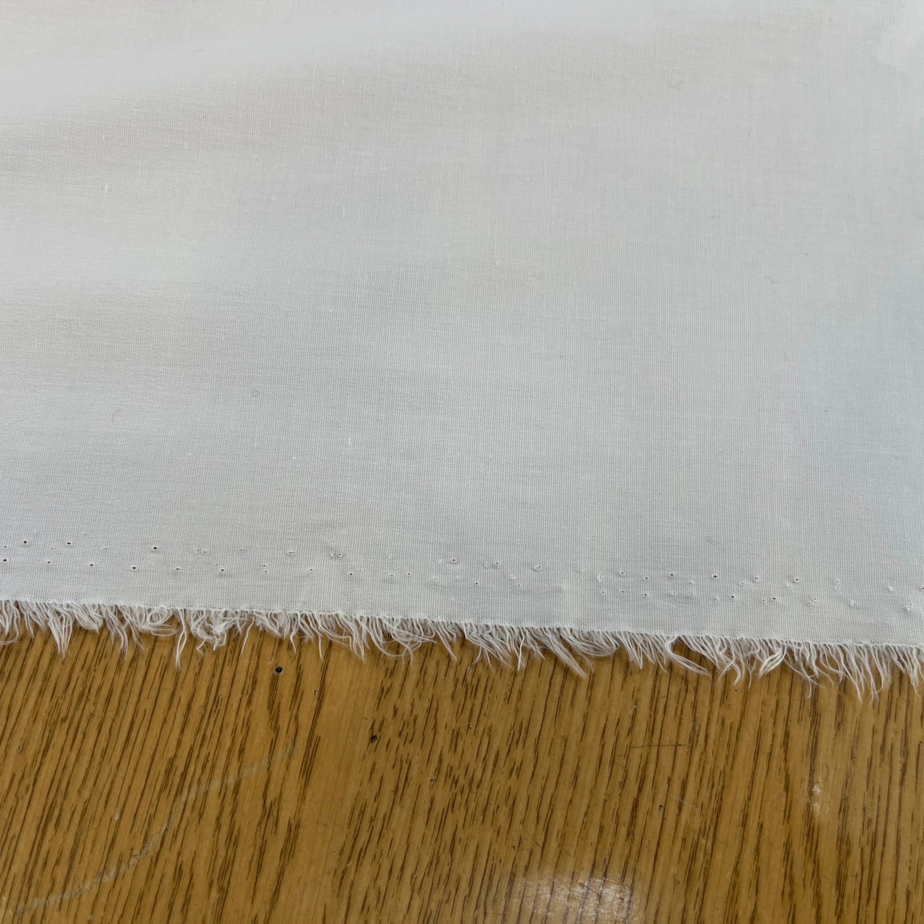 POPELINE DE COTON BLANC CHIC&DOUX - My Little Coupon