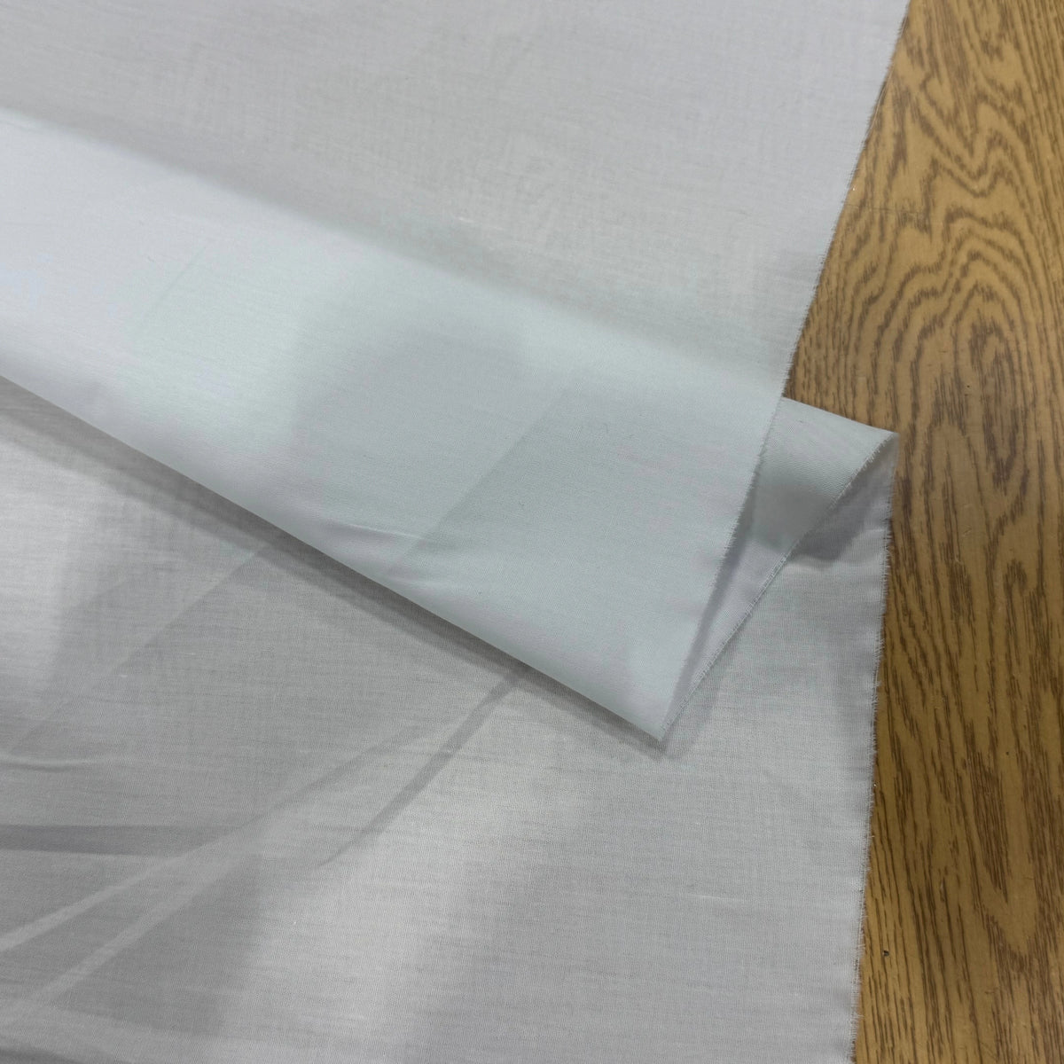 POPELINE DE COTON BLANCHE QUALITÉ COUTURE - My Little Coupon